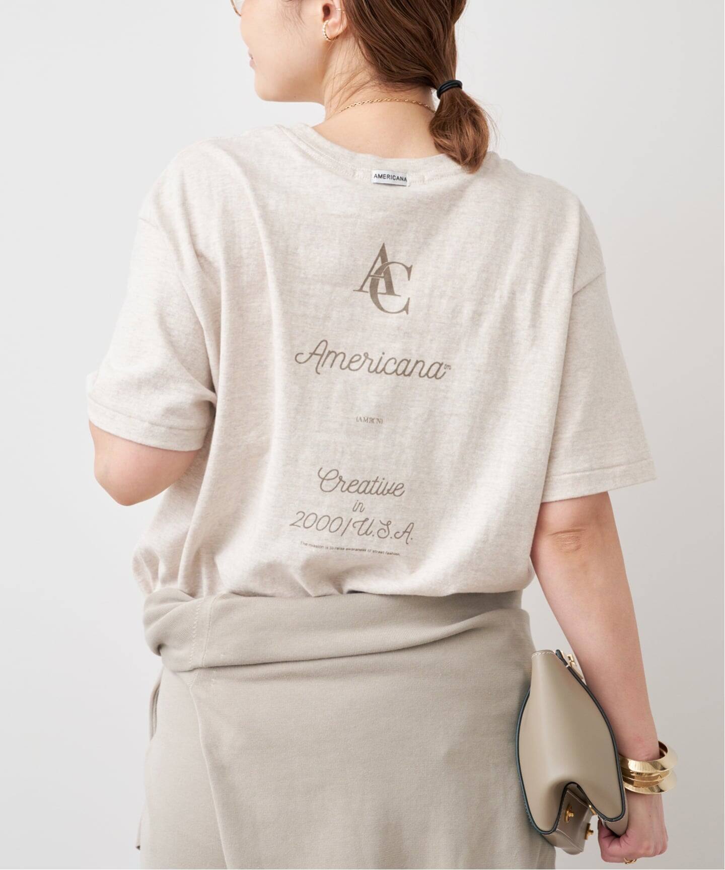 予約》追加【AMERICANA/アメリカーナ】AMRCNA TEE（Tシャツ