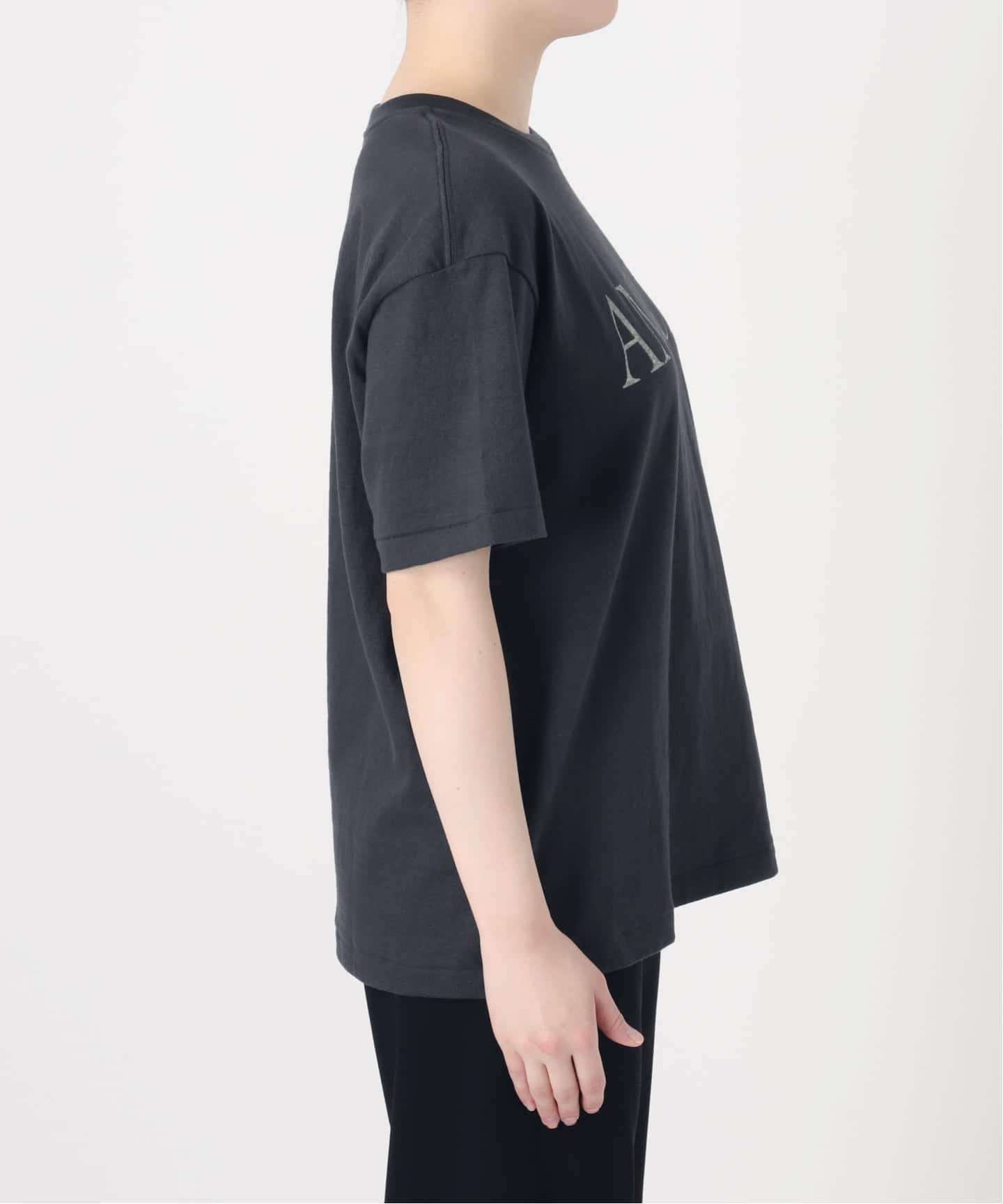 Deuxieme Classe 別注　アメリカーナ　BIGTシャツ　ブラック 予約》追加【AMERICANA/アメリカーナ】AMRCNA TEE（Tシャツ