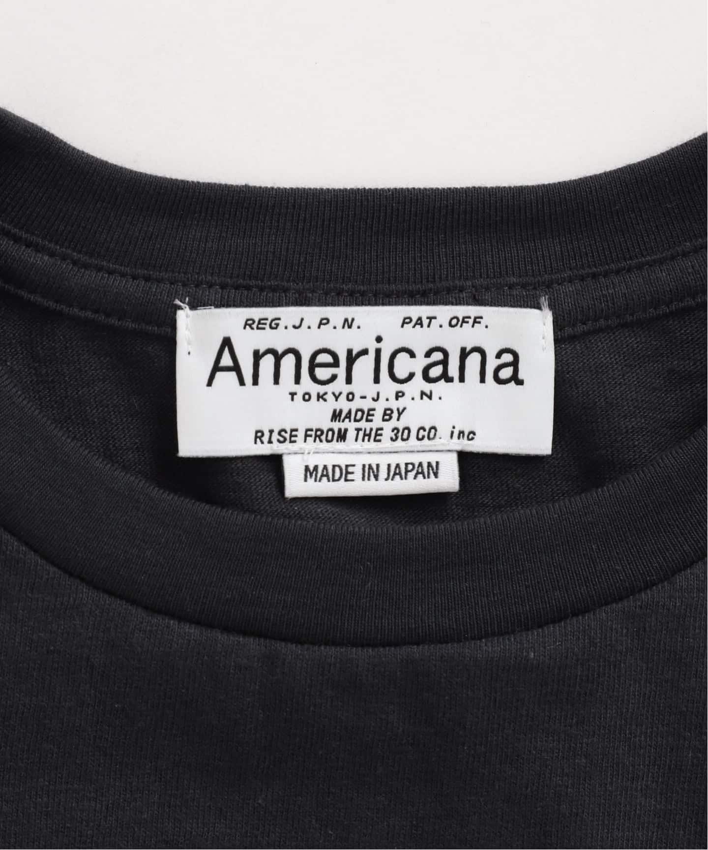 追加【AMERICANA/アメリカーナ】AMRCNA TEE（Tシャツ／カットソー