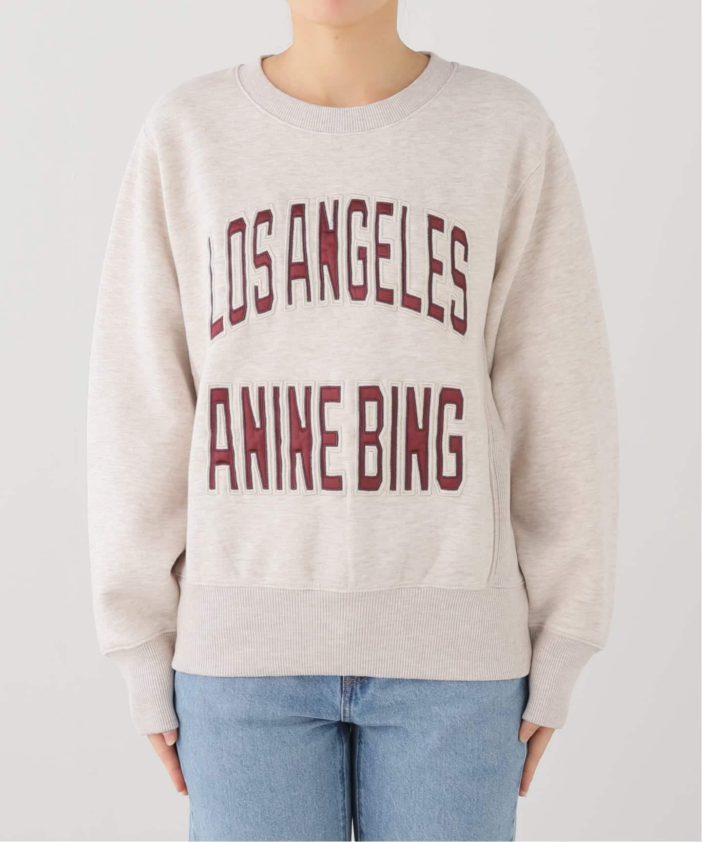 ANINE BING/アニン ビン】HARRY SHURUNKEN SWEATSHIRT（Tシャツ