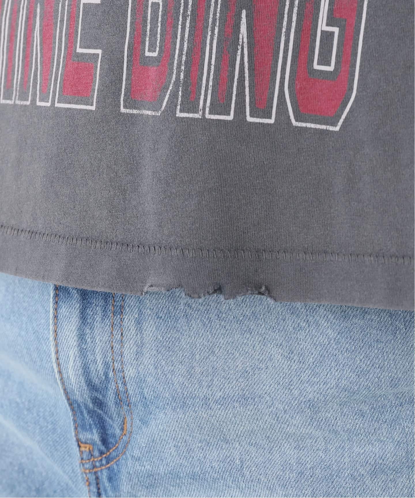 ANINE BING/アニン ビン】 JOHNNY CROPPED TEE（Tシャツ／カットソー