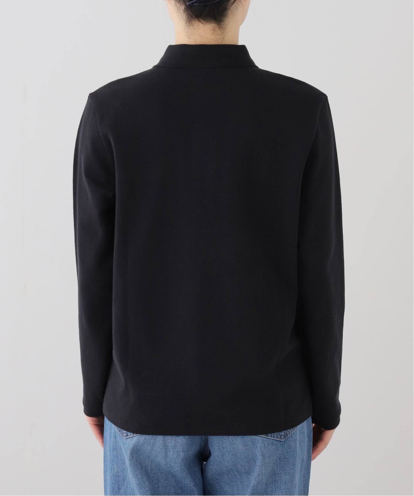 HOMME GIRLS/オムガールズ】Long Sleeve Pique ポロシャツ（ポロシャツ