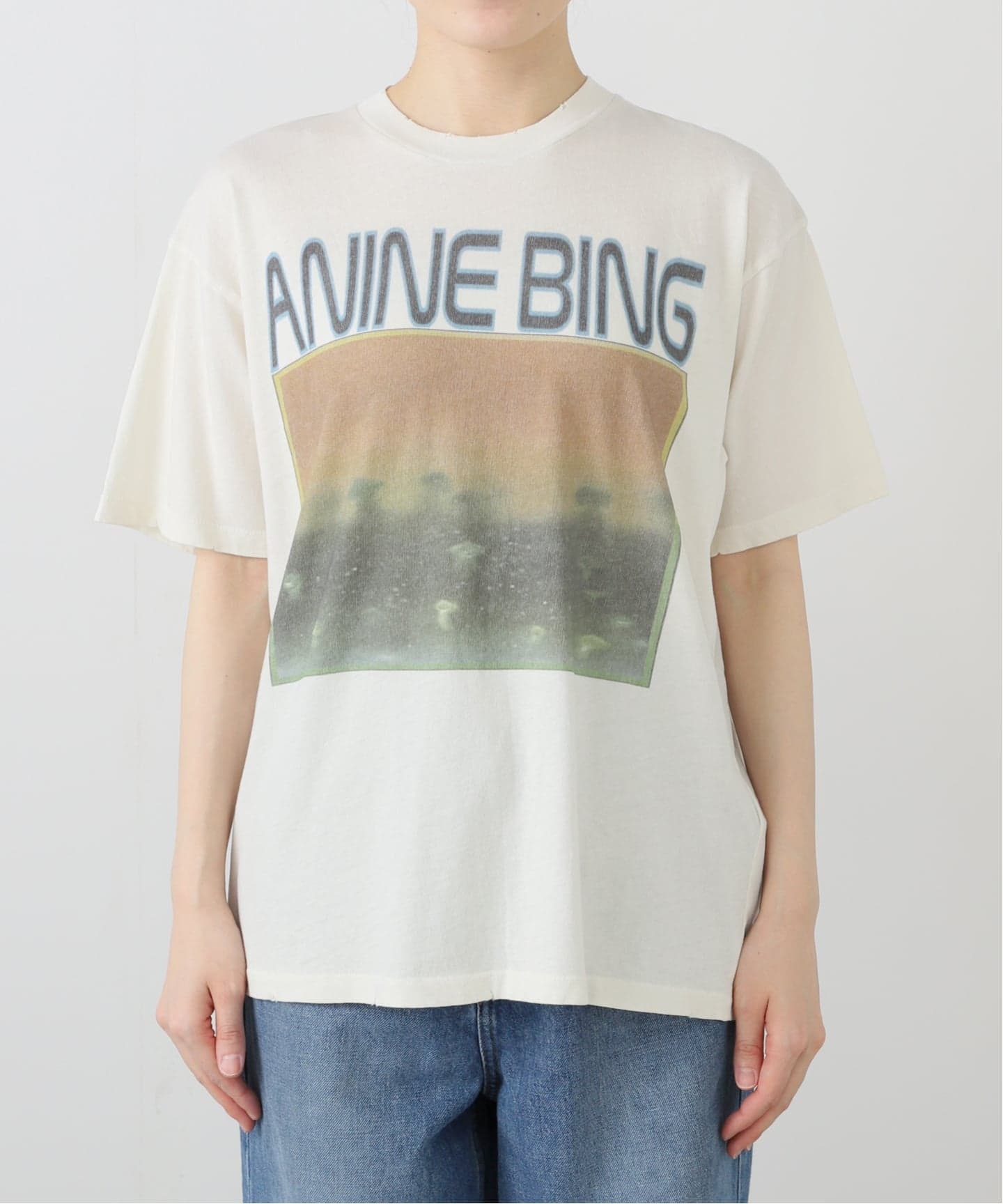 ANINE BING/アニン ビン】CADE TEE（Tシャツ／カットソー）｜Deuxieme