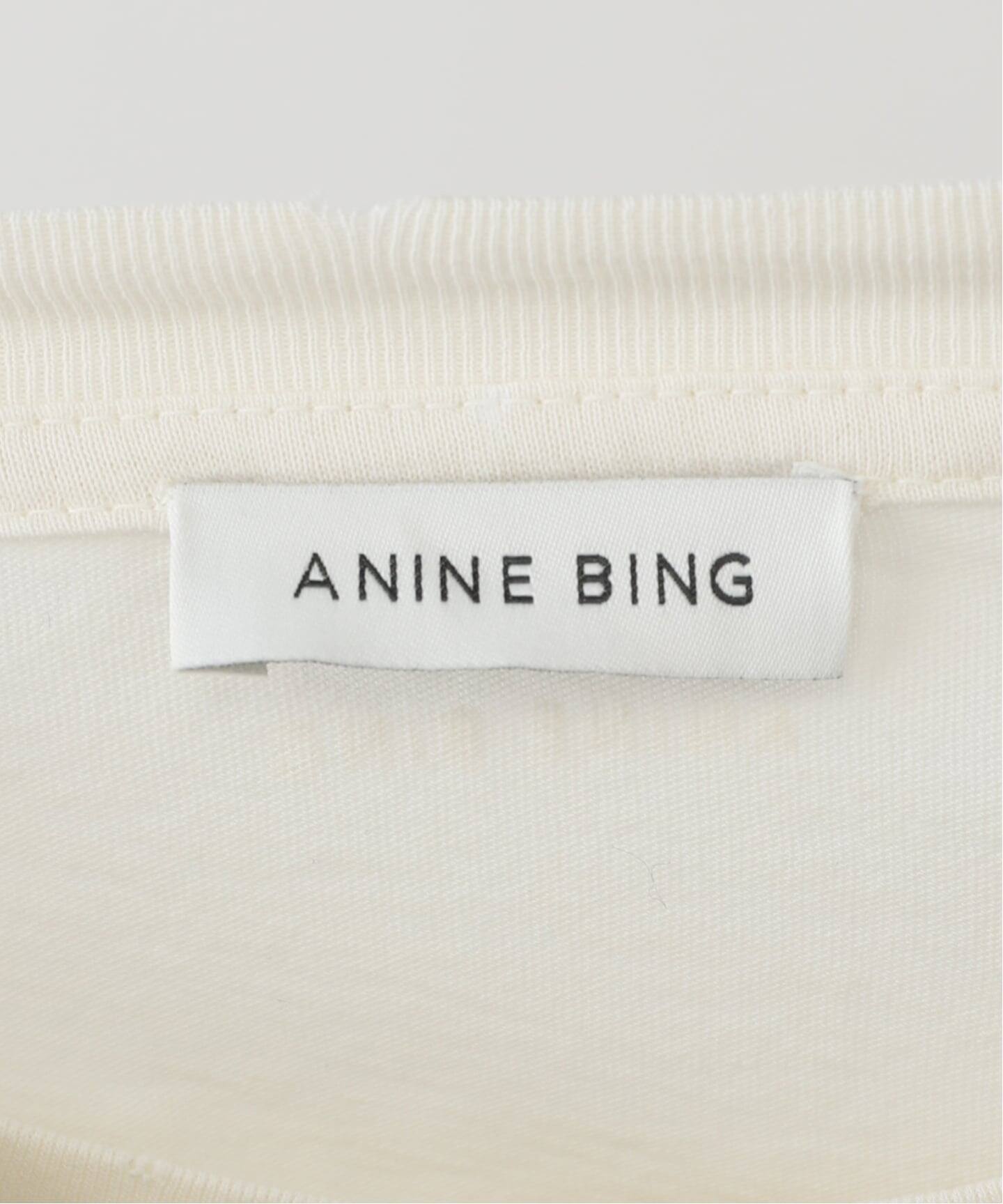 ANINE BING/アニン ビン】CADE TEE（Tシャツ／カットソー）｜Deuxieme