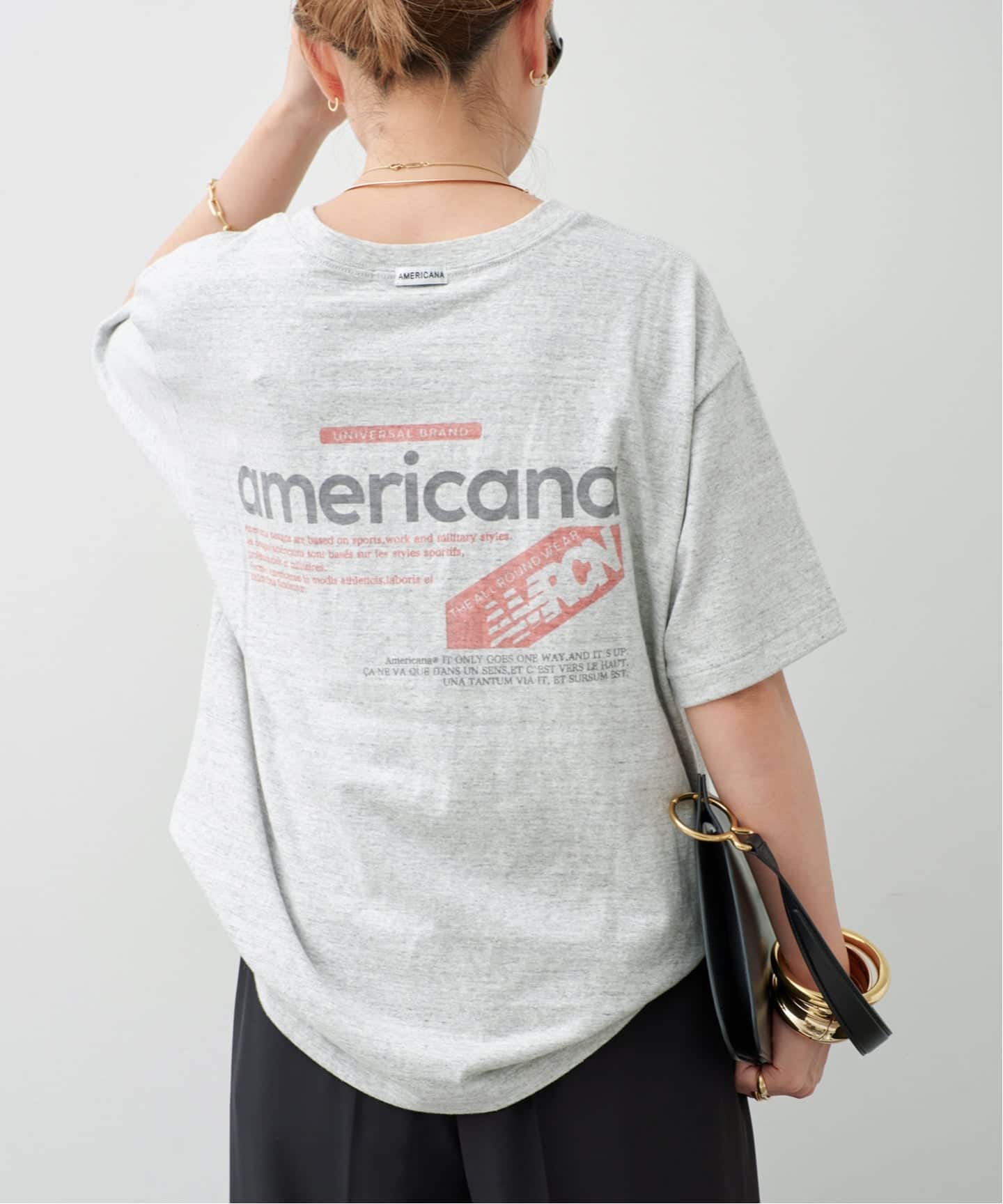 AMERICANA/アメリカーナ】TEE（Tシャツ／カットソー）｜Deuxieme
