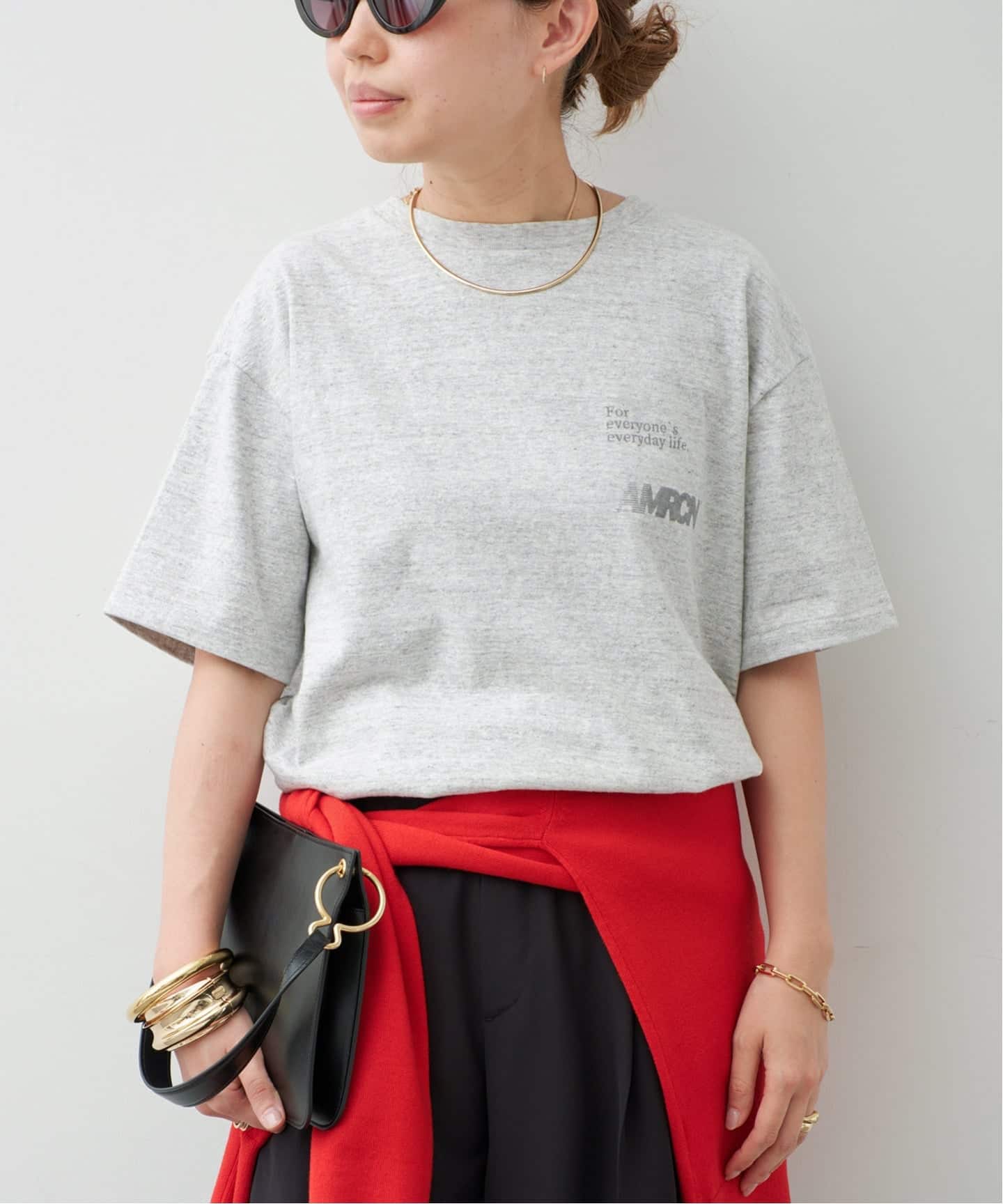 予約》【AMERICANA/アメリカーナ】TEE（Tシャツ／カットソー