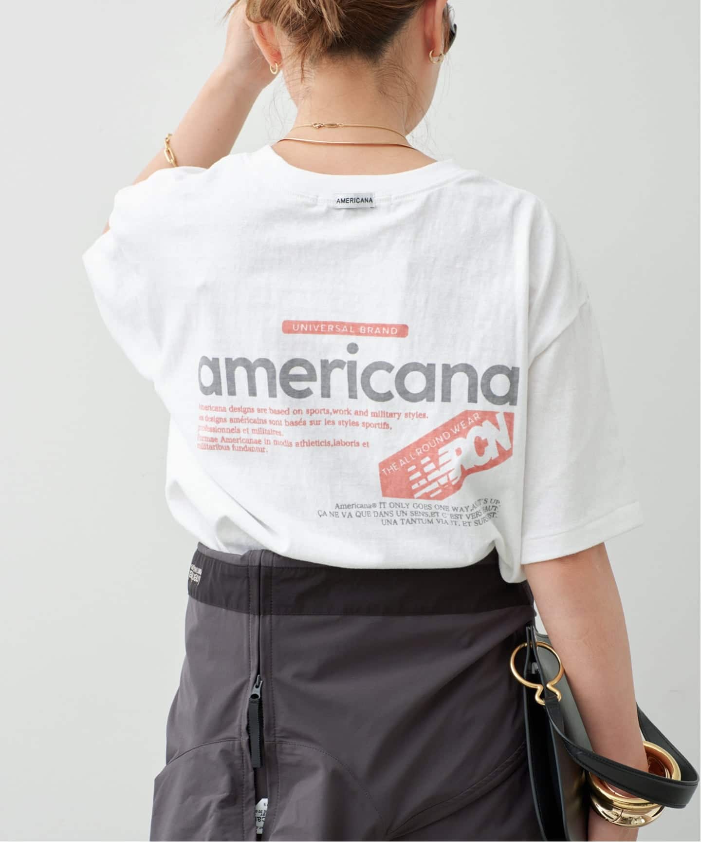 予約》【AMERICANA/アメリカーナ】TEE（Tシャツ／カットソー
