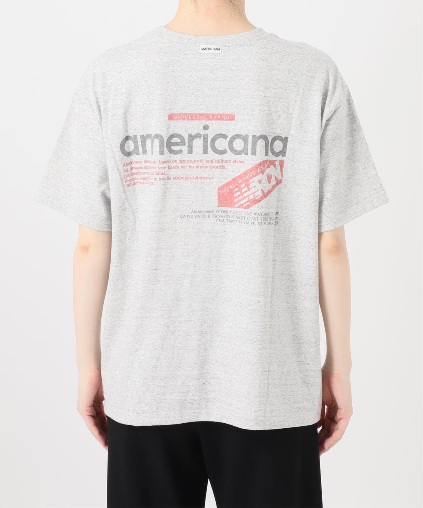 予約》【AMERICANA/アメリカーナ】TEE（Tシャツ／カットソー