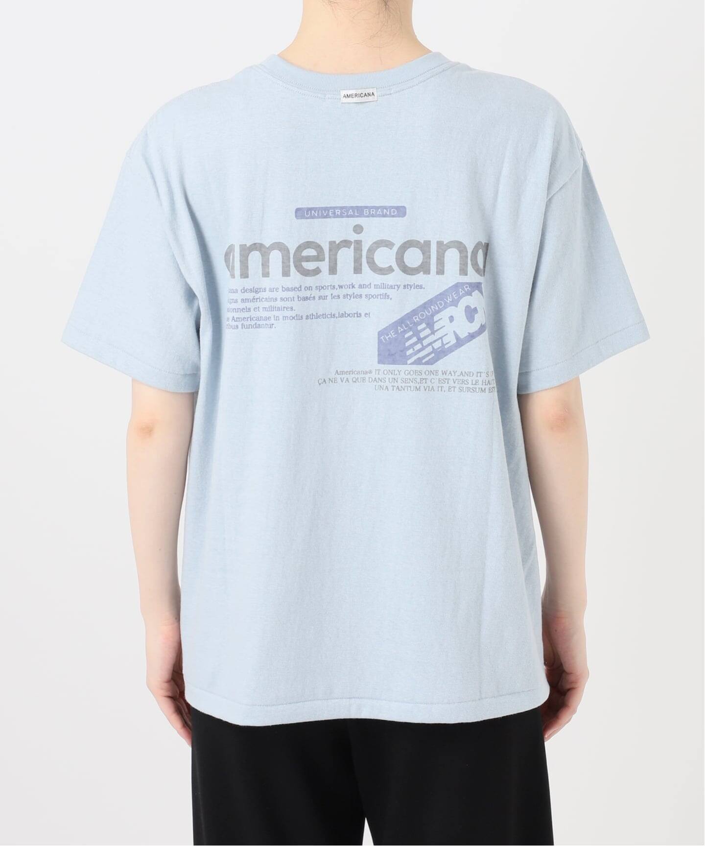 予約》【AMERICANA/アメリカーナ】TEE（Tシャツ／カットソー