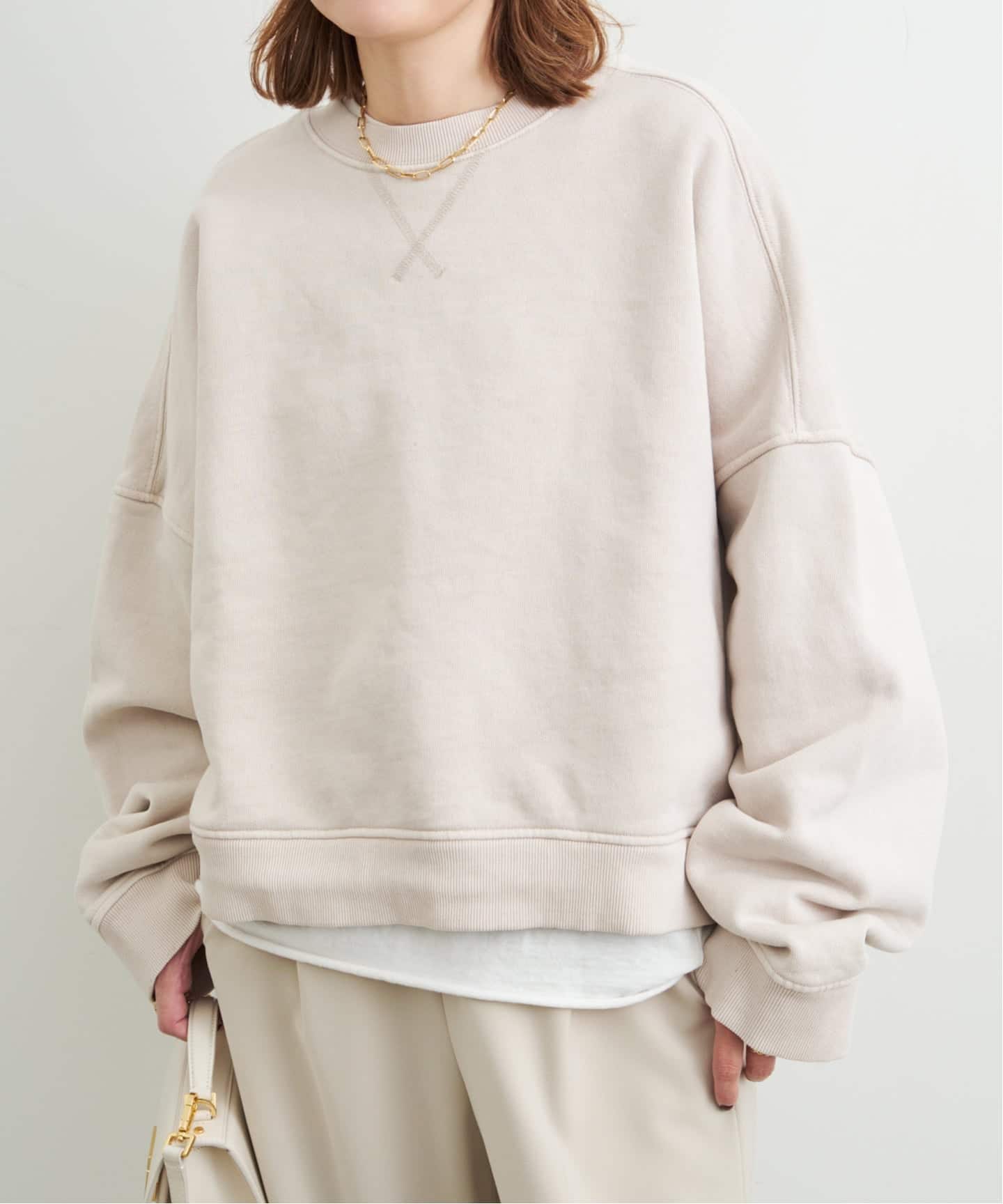 ENTIRE STUDIOS / エンタイアスタジオ】 BOX CREW SWEAT（スウェット