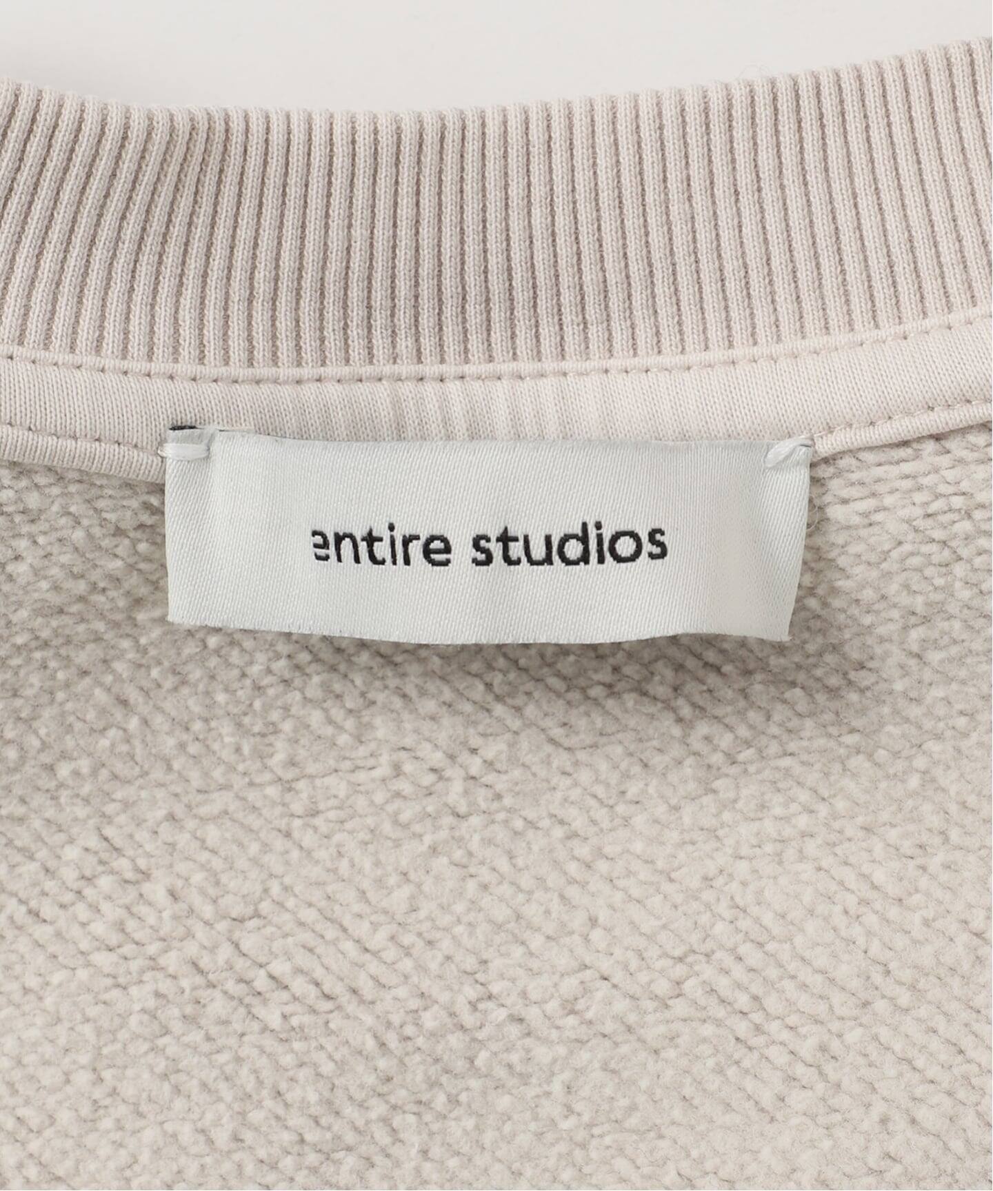 ENTIRE STUDIOS / エンタイアスタジオ】 BOX CREW SWEAT（スウェット