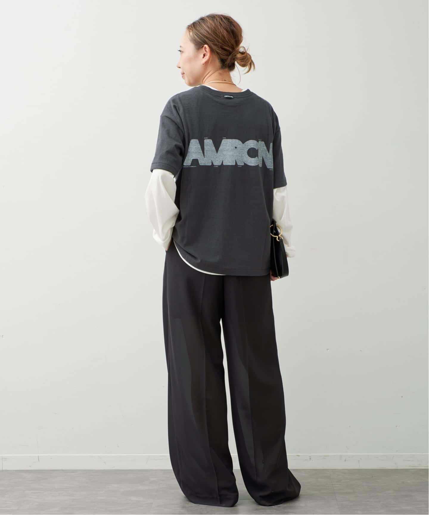 予約》【AMERICANA/アメリカーナ】AMRCN TEE（Tシャツ／カットソー