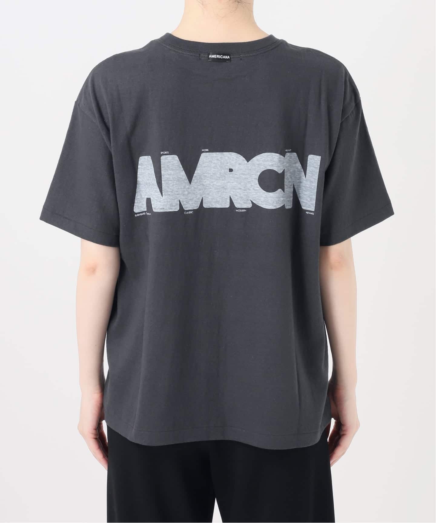 ドゥーズィエムクラス AMERICANA アメリカーナ AMRCN T 予約》【AMERICANA/アメリカーナ】AMRCN TEE（Tシャツ／カットソー