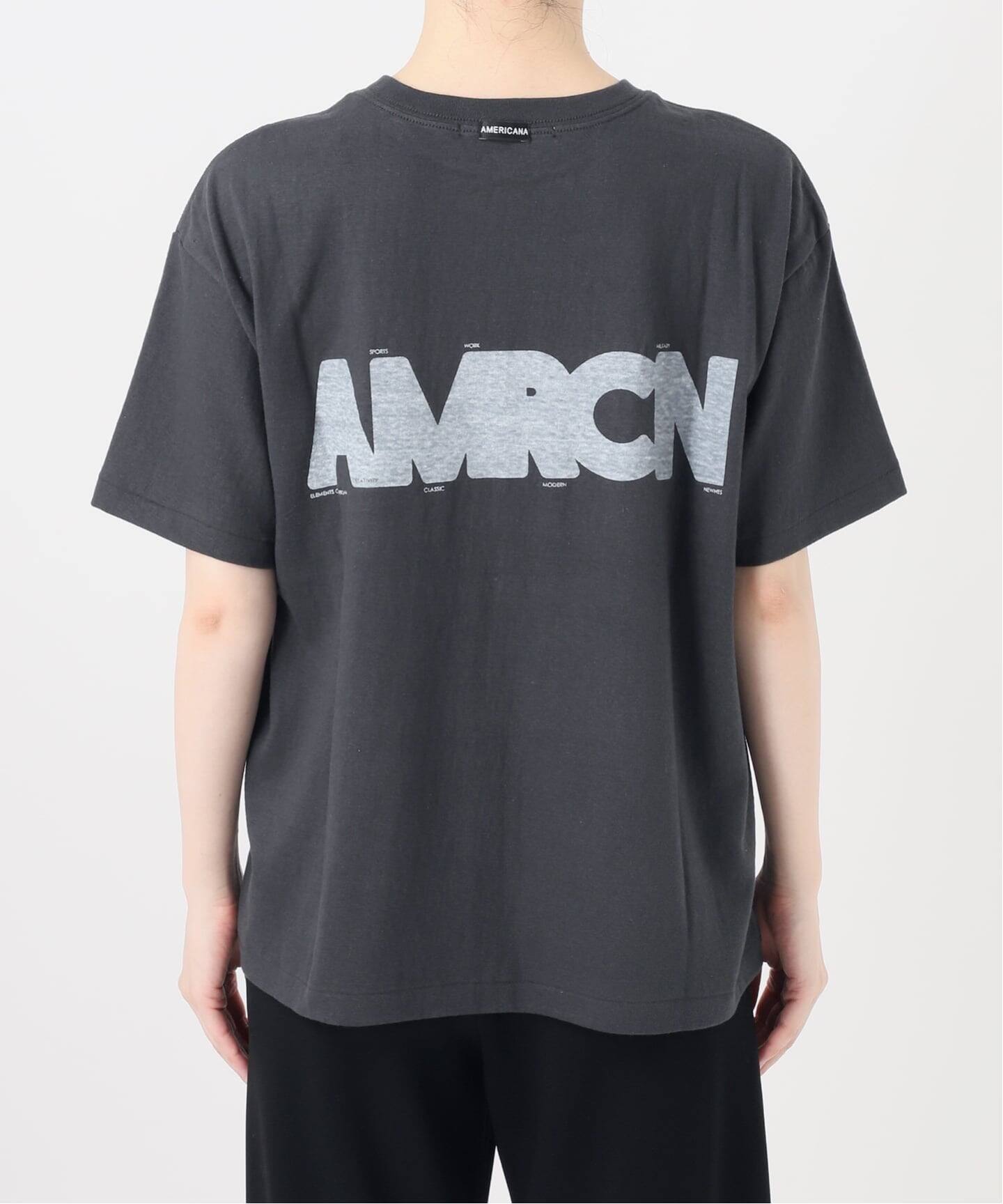 AMERICANA/アメリカーナ】AMRCN TEE（Tシャツ／カットソー）｜Deuxieme 