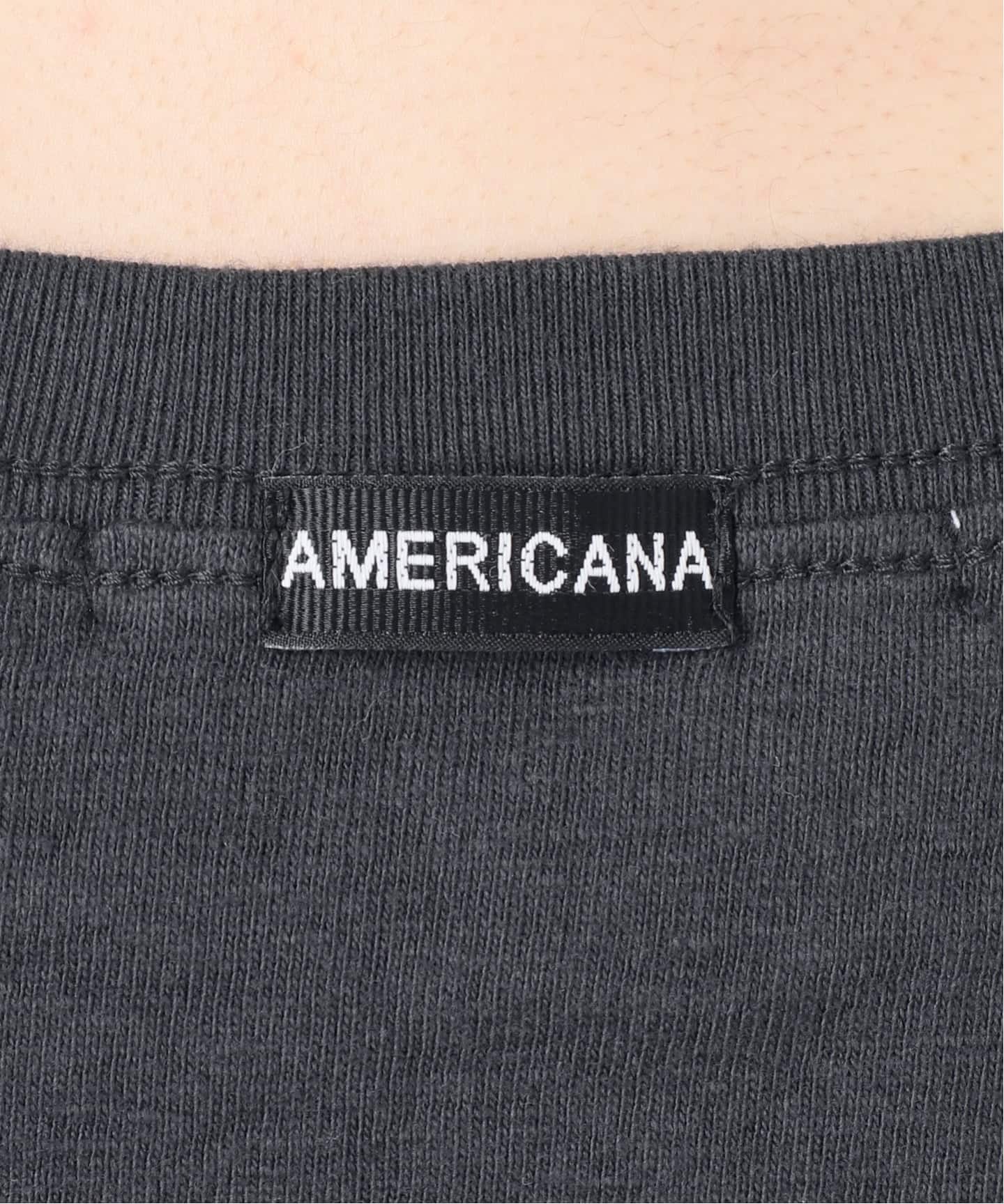 予約》【AMERICANA/アメリカーナ】AMRCN TEE（Tシャツ／カットソー