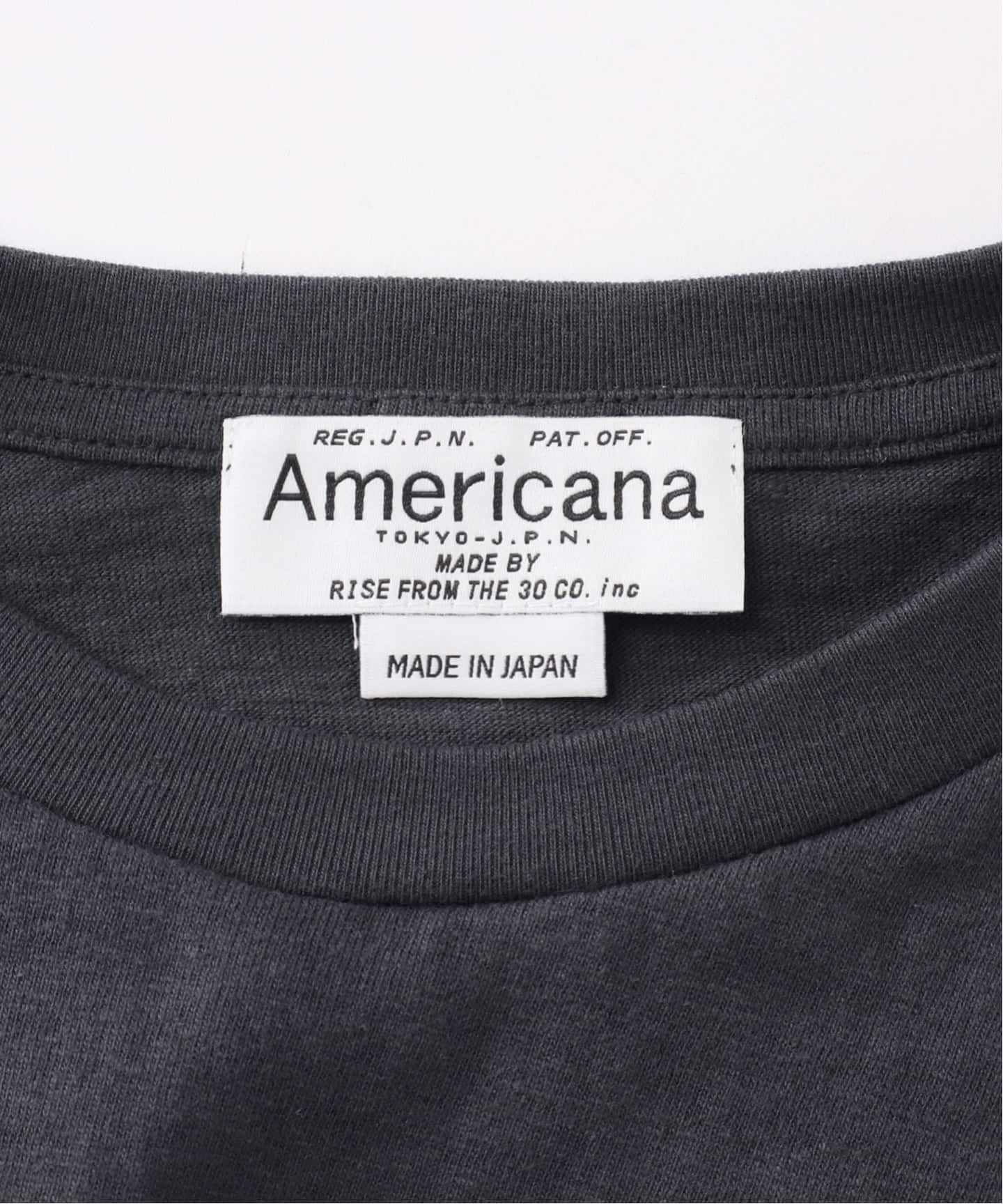 予約》【AMERICANA/アメリカーナ】AMRCN TEE（Tシャツ／カットソー