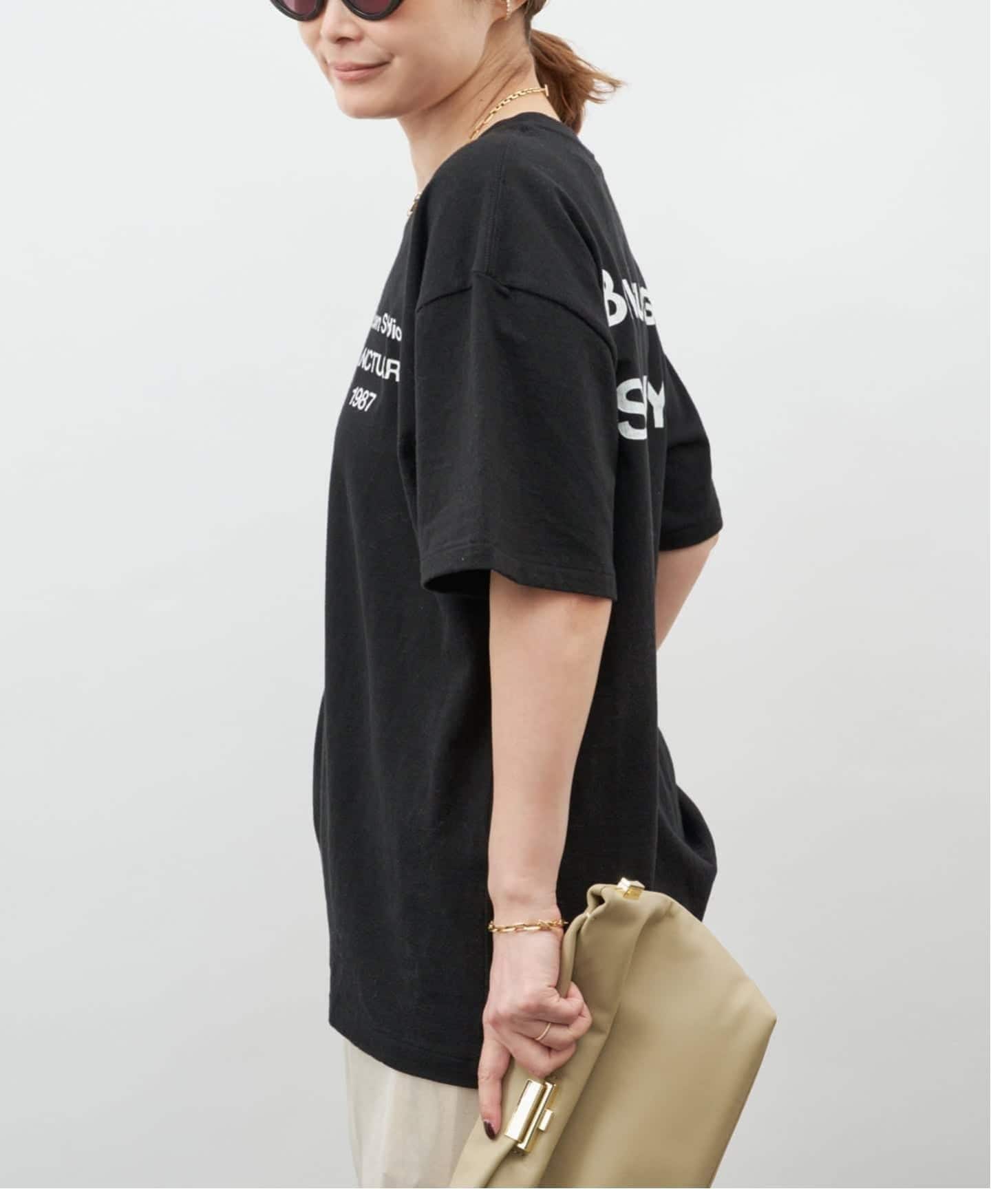 ドゥーズィエムクラスのブラウントップス 予約》追加【BRAWN/ブラウン】 LOGO Tシャツ（Tシャツ／カットソー