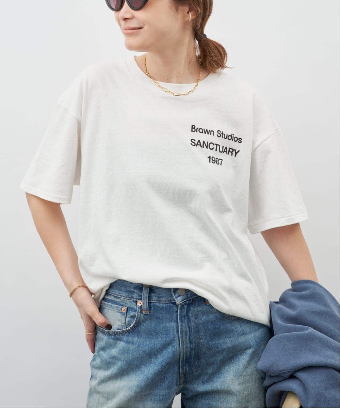 予約》追加【BRAWN/ブラウン】 LOGO Tシャツ（Tシャツ／カットソー