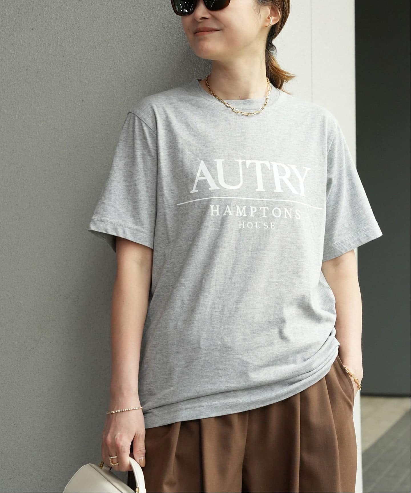 AUTRY/オートリー】 LOGO Tシャツ（Tシャツ／カットソー）｜Deuxieme