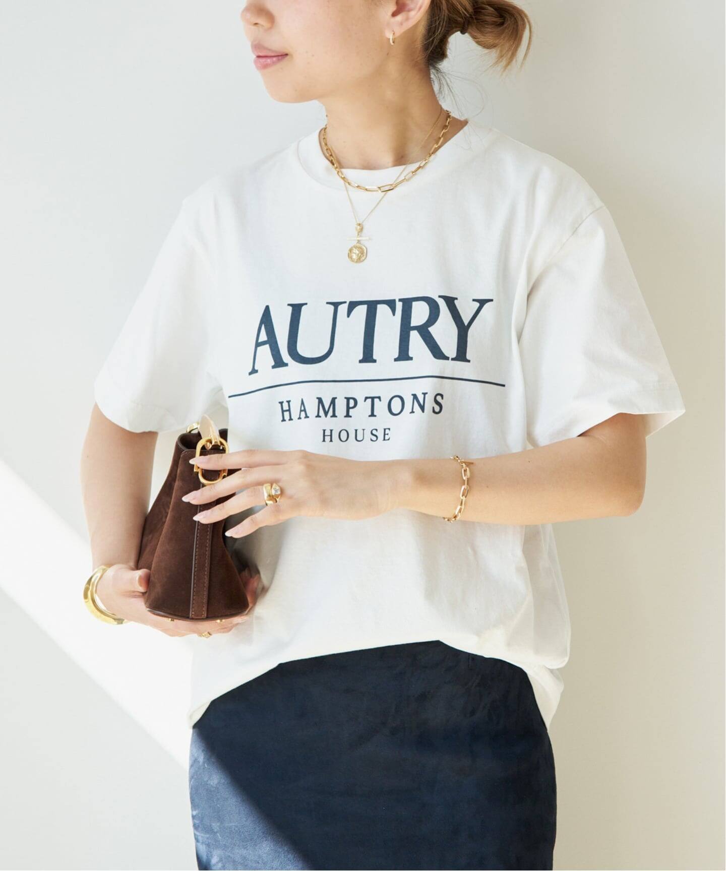 AUTRY/オートリー　LOGO Tシャツ　ドゥーズィエムクラス　完売色 AUTRY/オートリー】 LOGO Tシャツ（Tシャツ／カットソー）｜Deuxieme