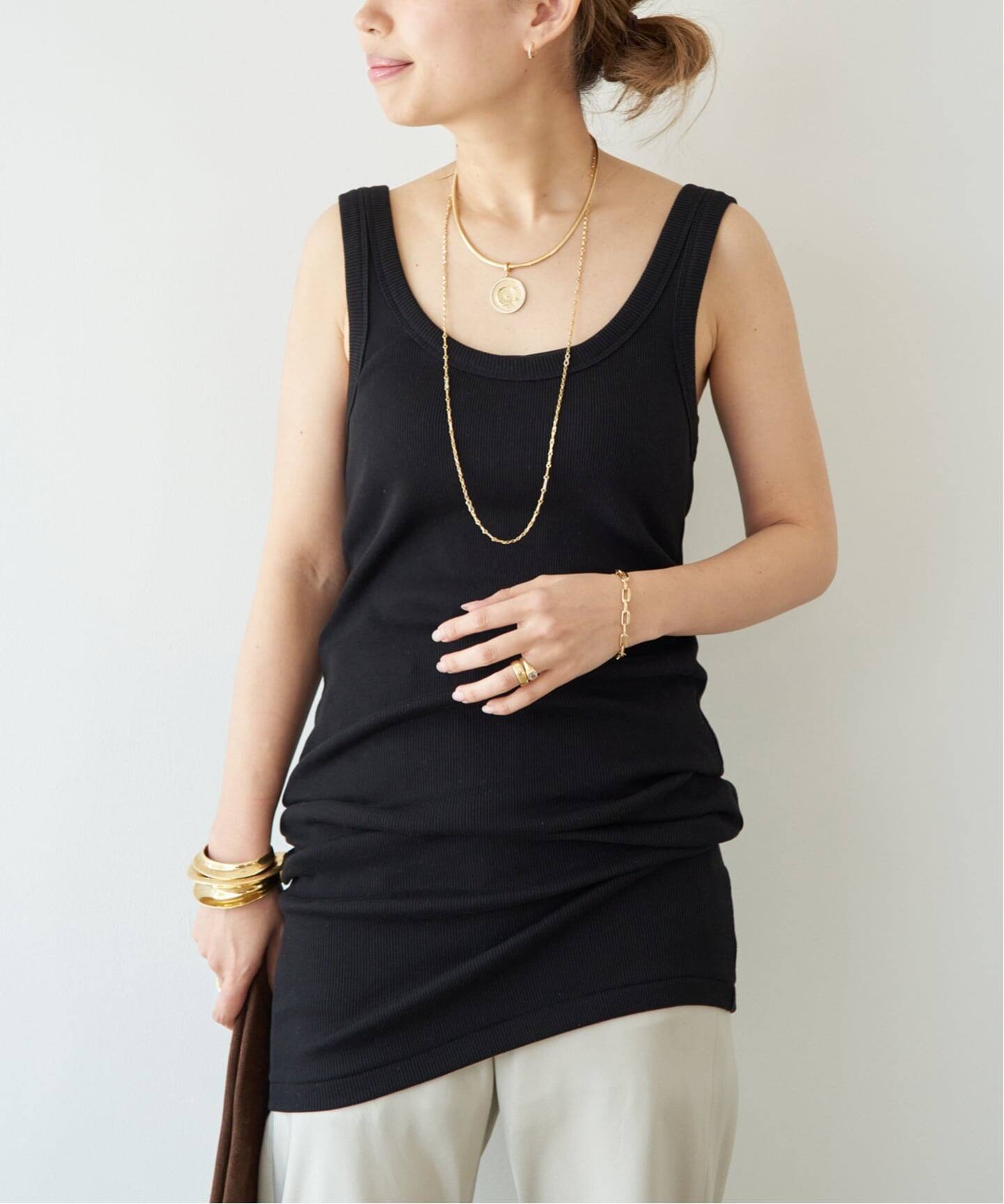 Raspail/ラスパイユ】 Long TANK TOP（タンクトップ）｜Deuxieme
