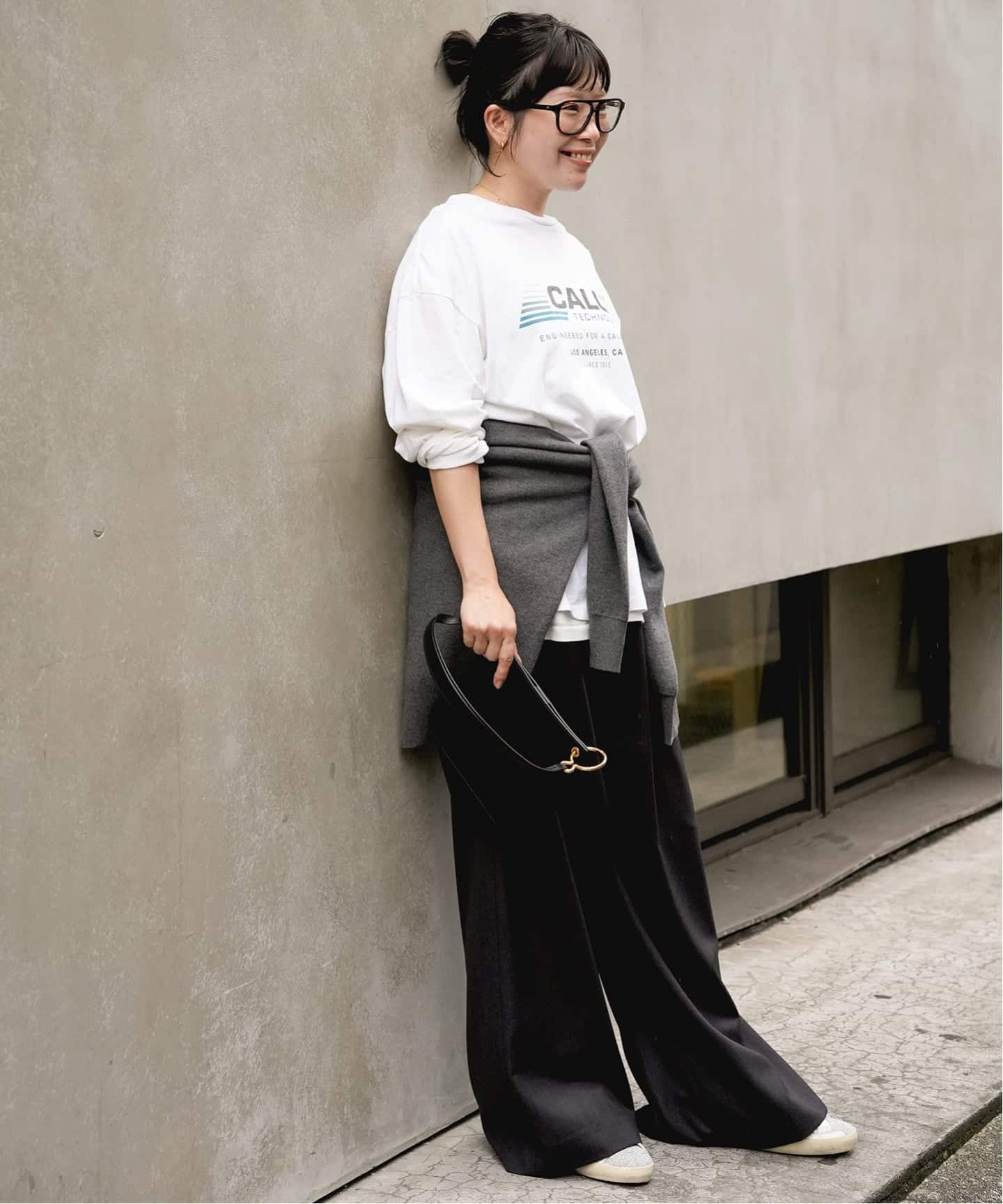 CALUX/キャラクス】BIG ロングスリーブ Tシャツ（Tシャツ／カットソー