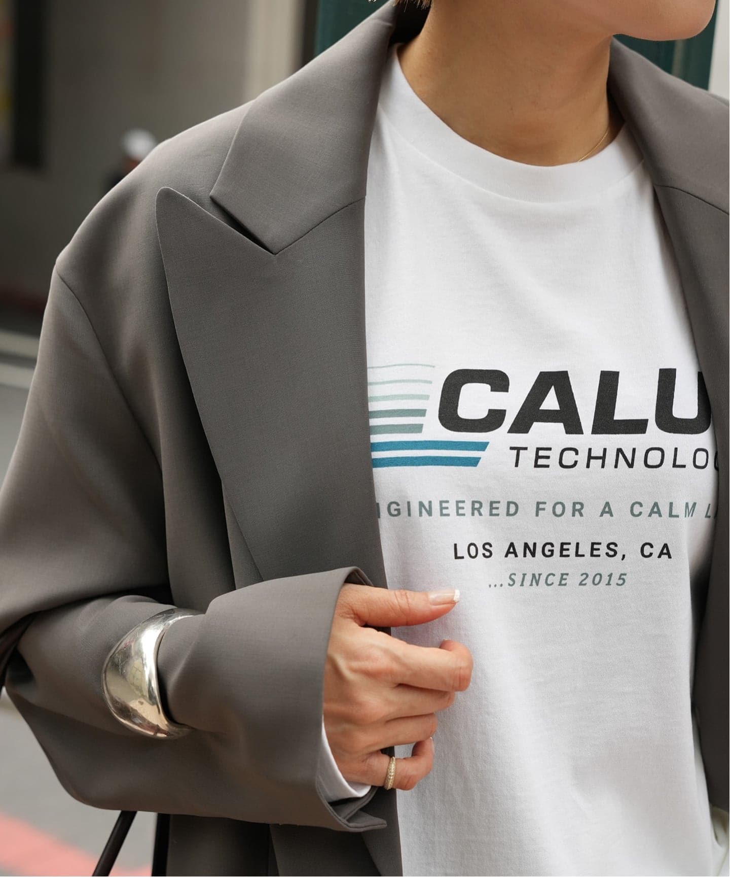 CALUX/キャラクス】BIG ロングスリーブ Tシャツ（Tシャツ／カットソー