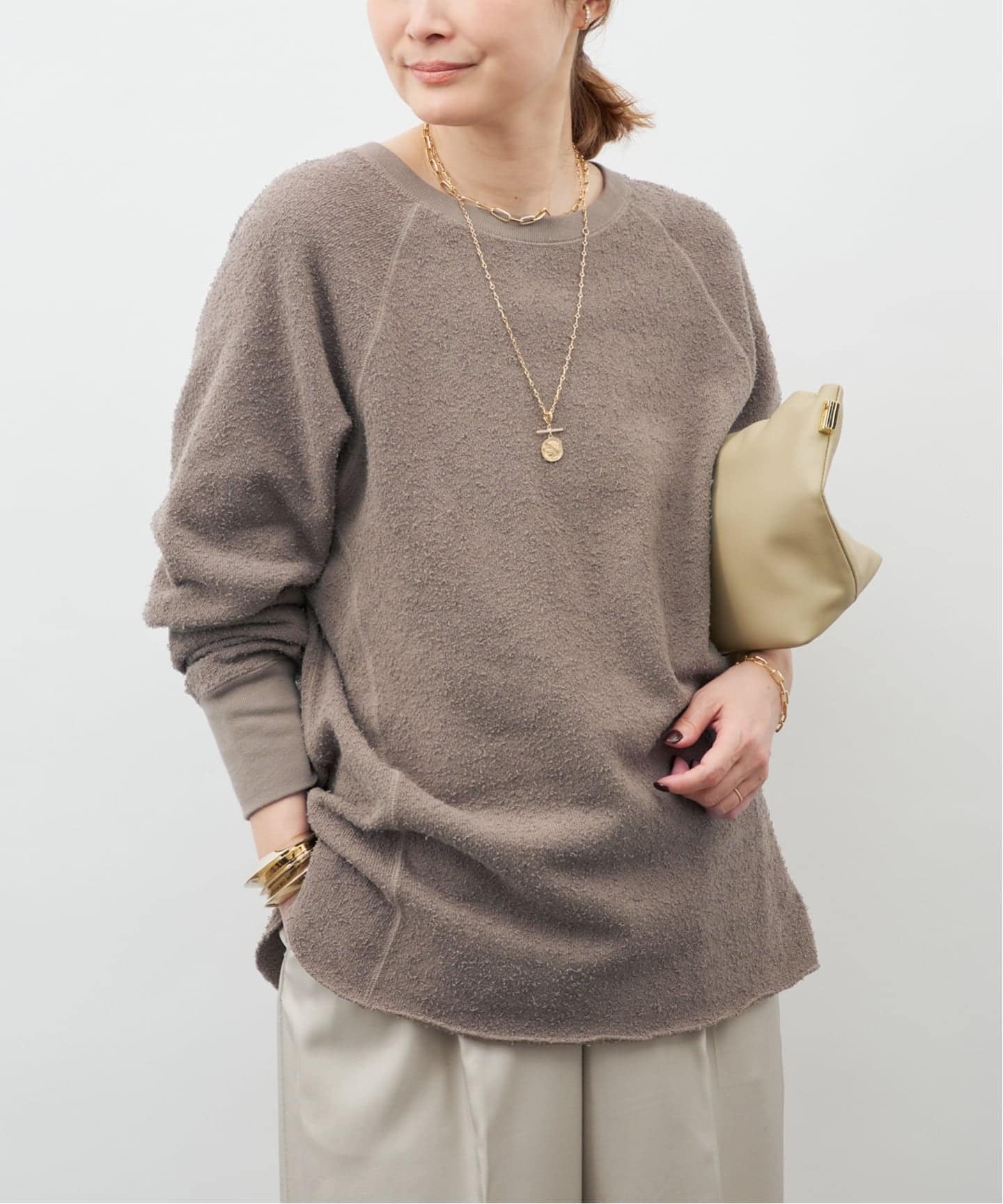 Raspail/ラスパイユ】 Nuance Sweat Raspail/ラスパイユ】Nuance Sweat（スウェット）｜Deuxieme Classe
