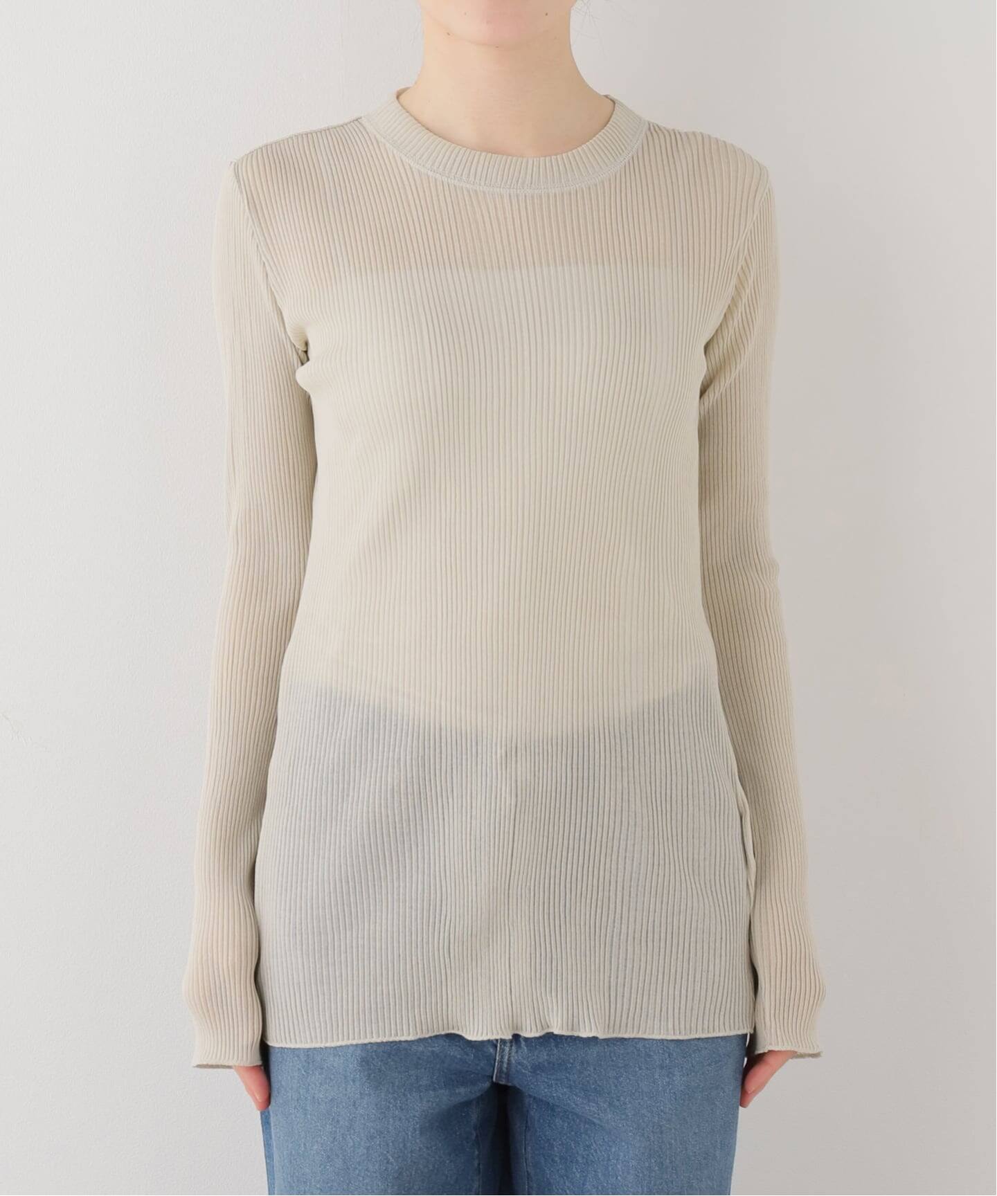 Raspail/ラスパイユ】Sheer T-Shirt（Tシャツ／カットソー）｜Deuxieme