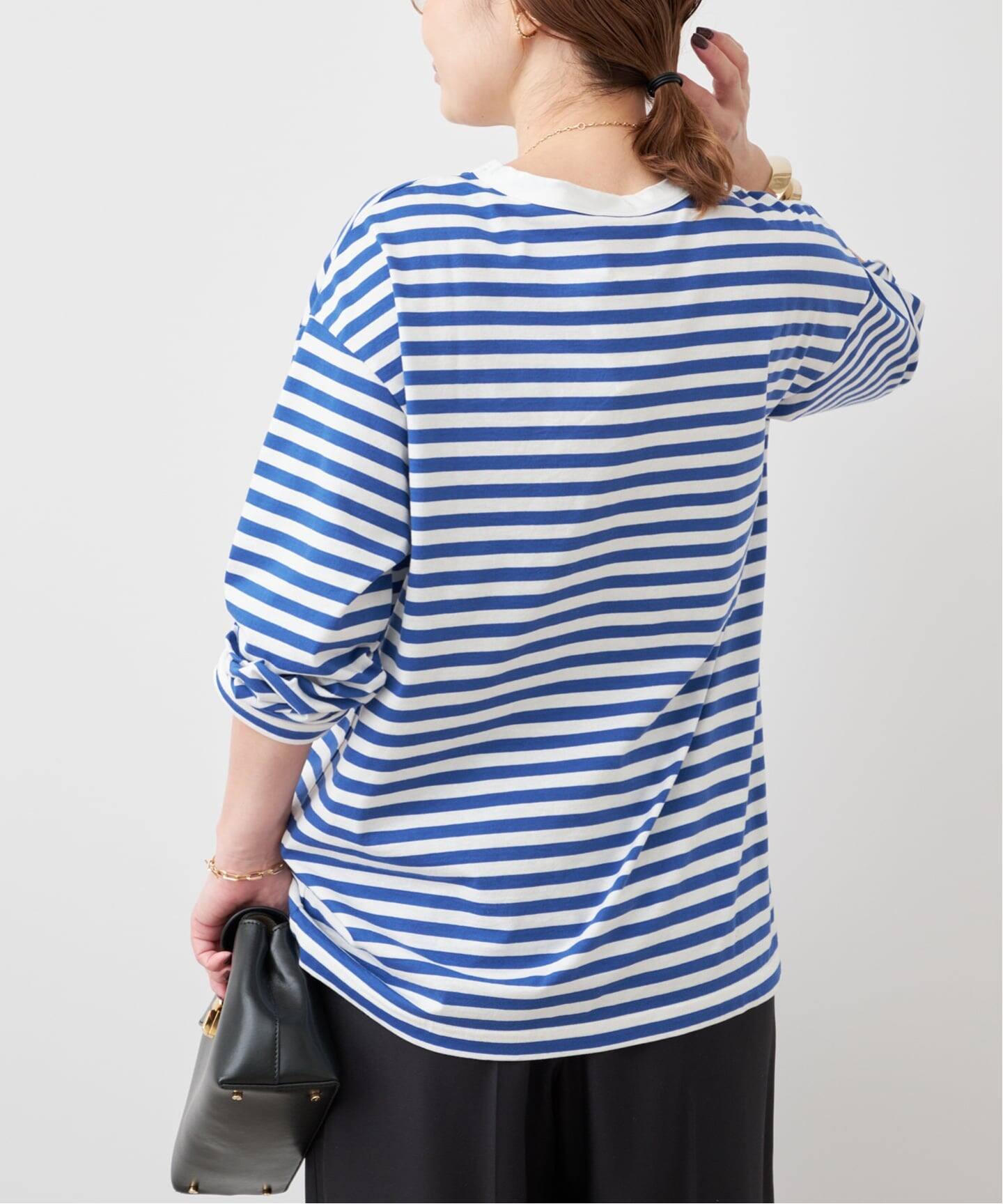Raspail/ラスパイユ】 Border T-Shirt（Tシャツ／カットソー