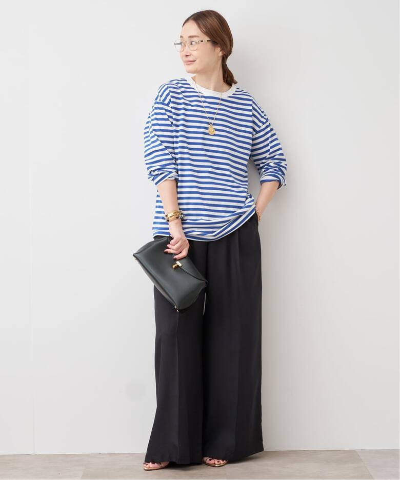 Raspail/ラスパイユ】 Border T-Shirt（Tシャツ／カットソー 