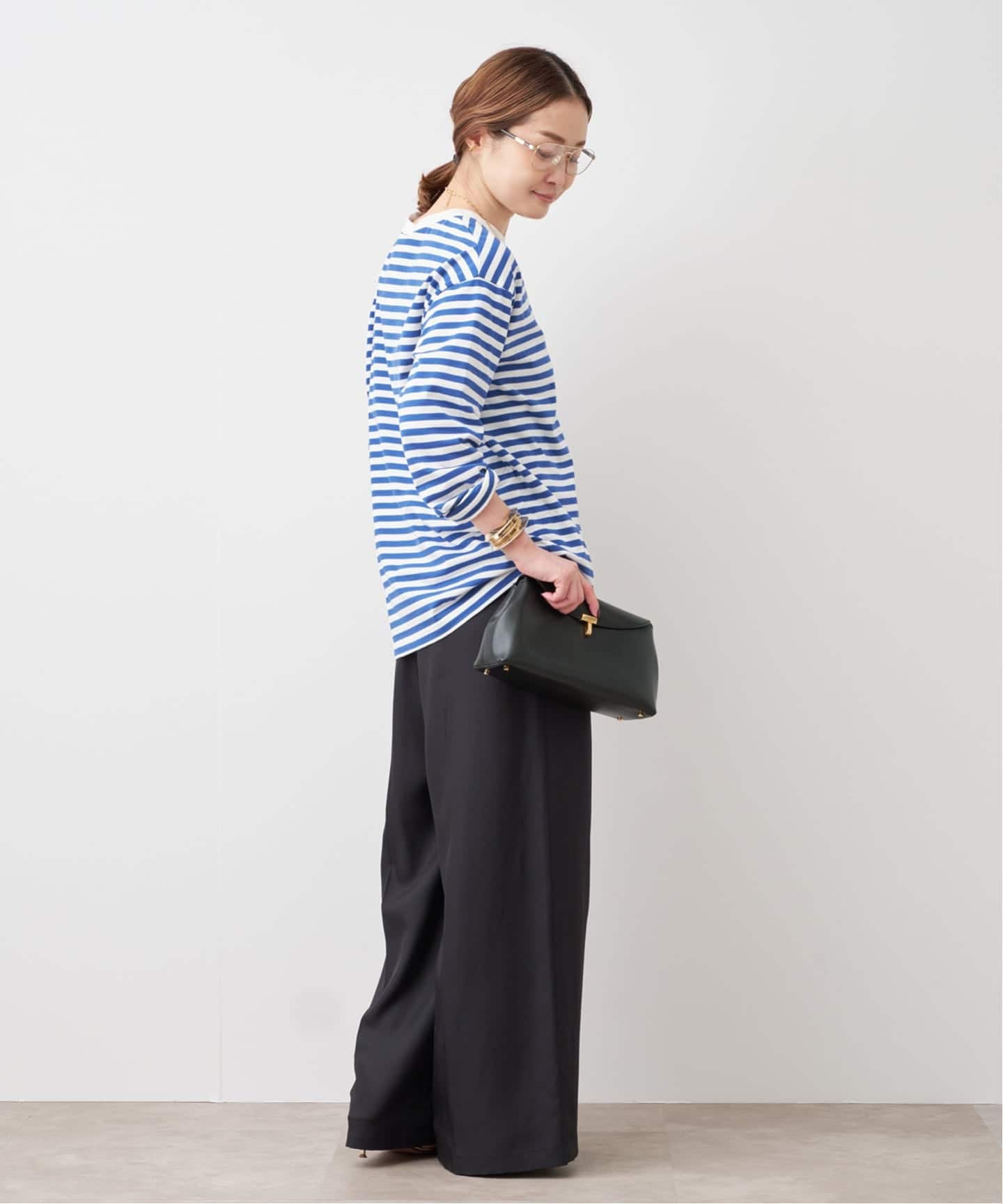 Raspail/ラスパイユ】 Border T-Shirt（Tシャツ／カットソー