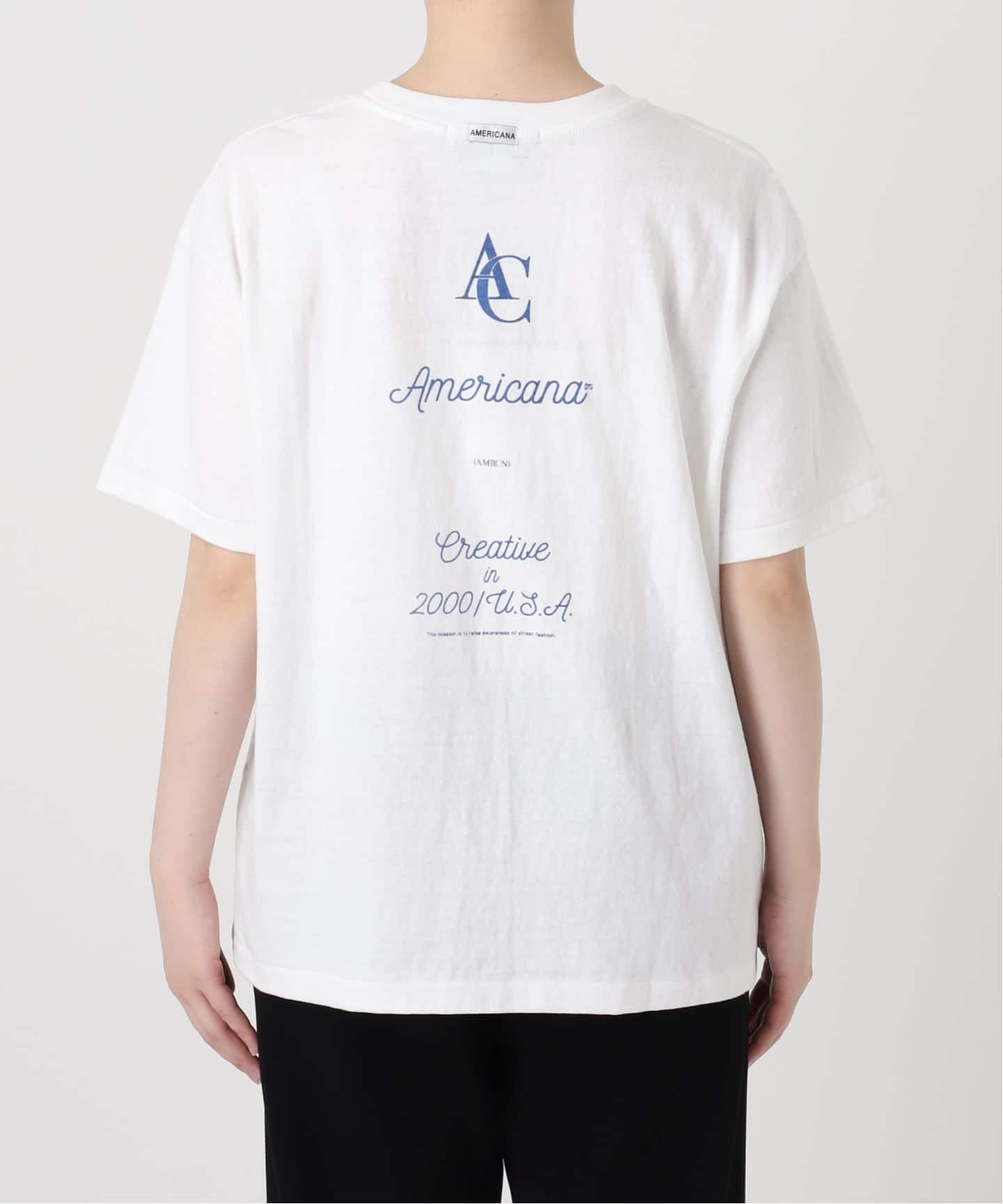 ミューズ ドゥ ドゥーズィエムクラスAmericana アメリカーナ Tシャツ AMERICANA/アメリカーナ】AMRCNA TEE（Tシャツ／カットソー