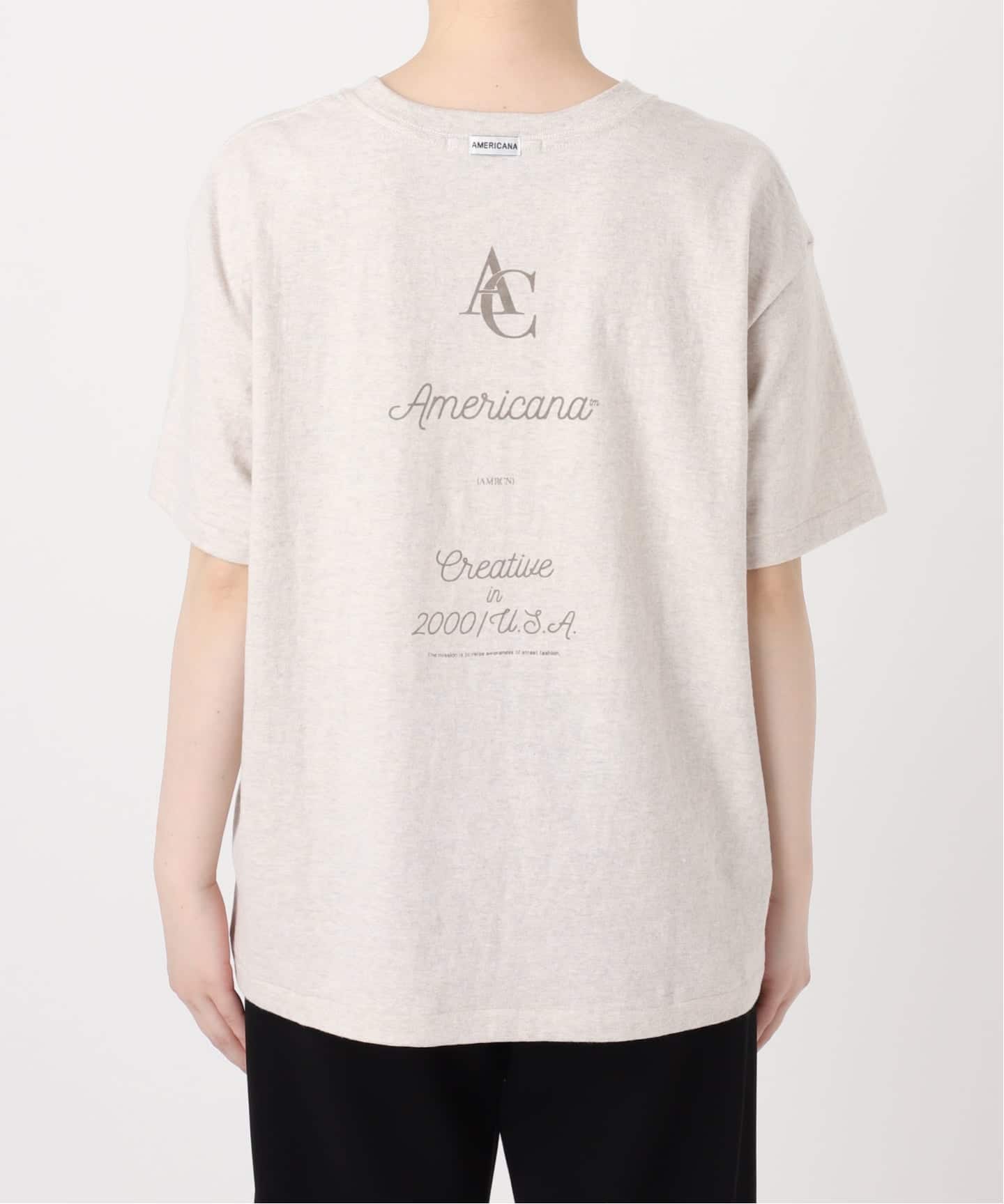 ドゥーズィエムクラス アメリカーナ AMERICANA/アメリカーナ】AMRCNA TEE（Tシャツ／カットソー