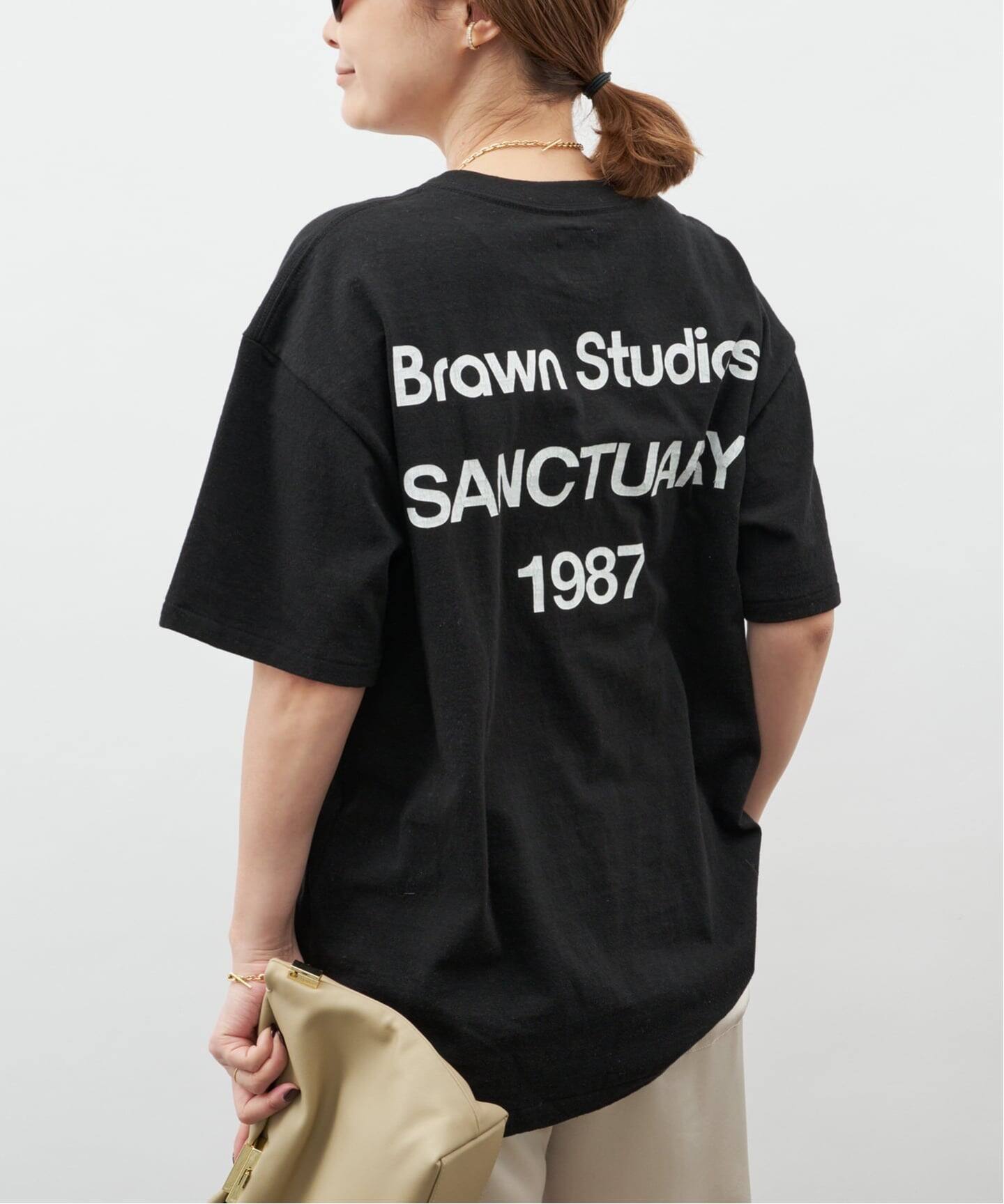 BRAWN/ブラウン】 LOGO Tシャツ（Tシャツ／カットソー）｜Deuxieme