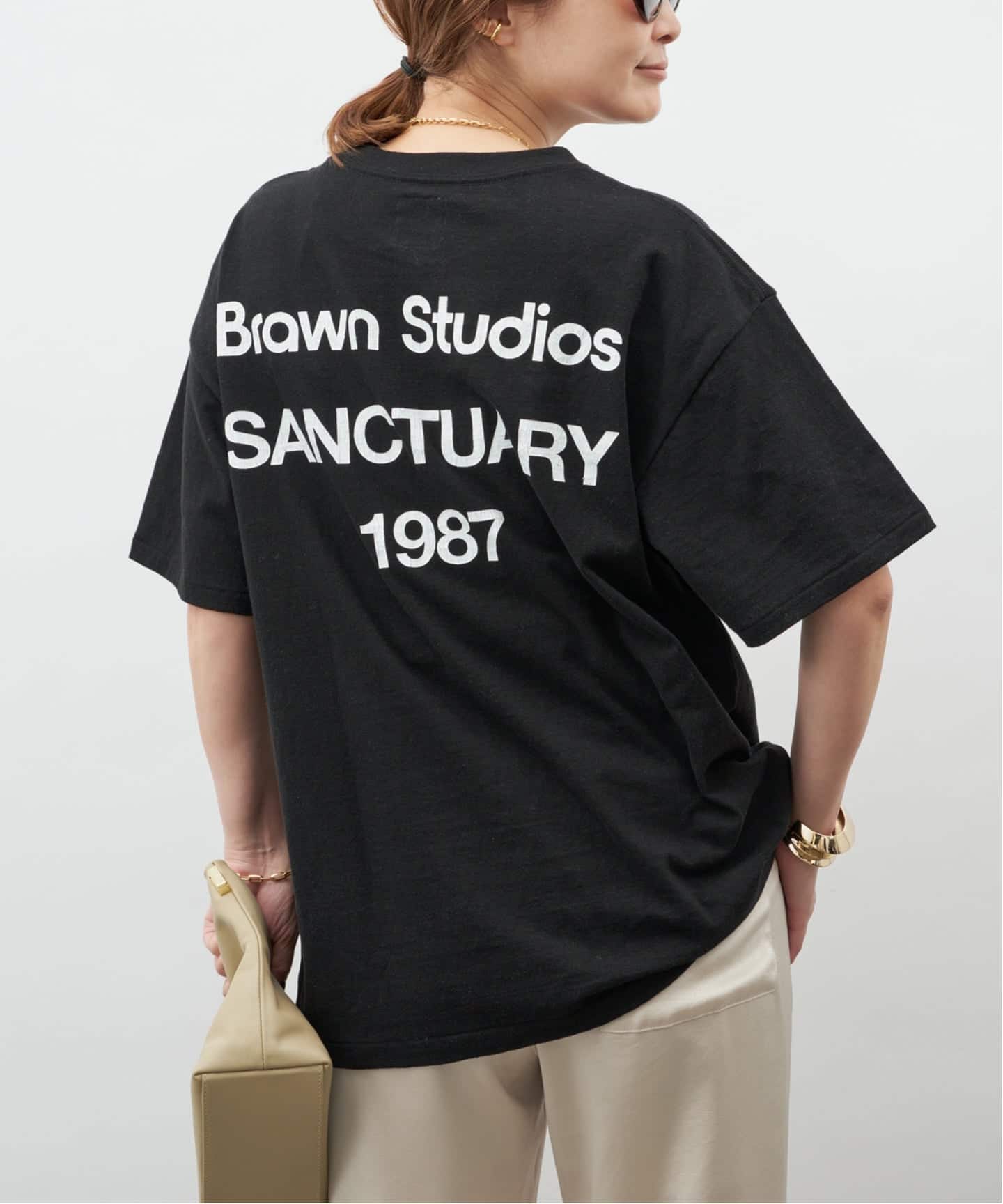 BRAWN/ブラウン】 LOGO Tシャツ（Tシャツ／カットソー）｜Deuxieme