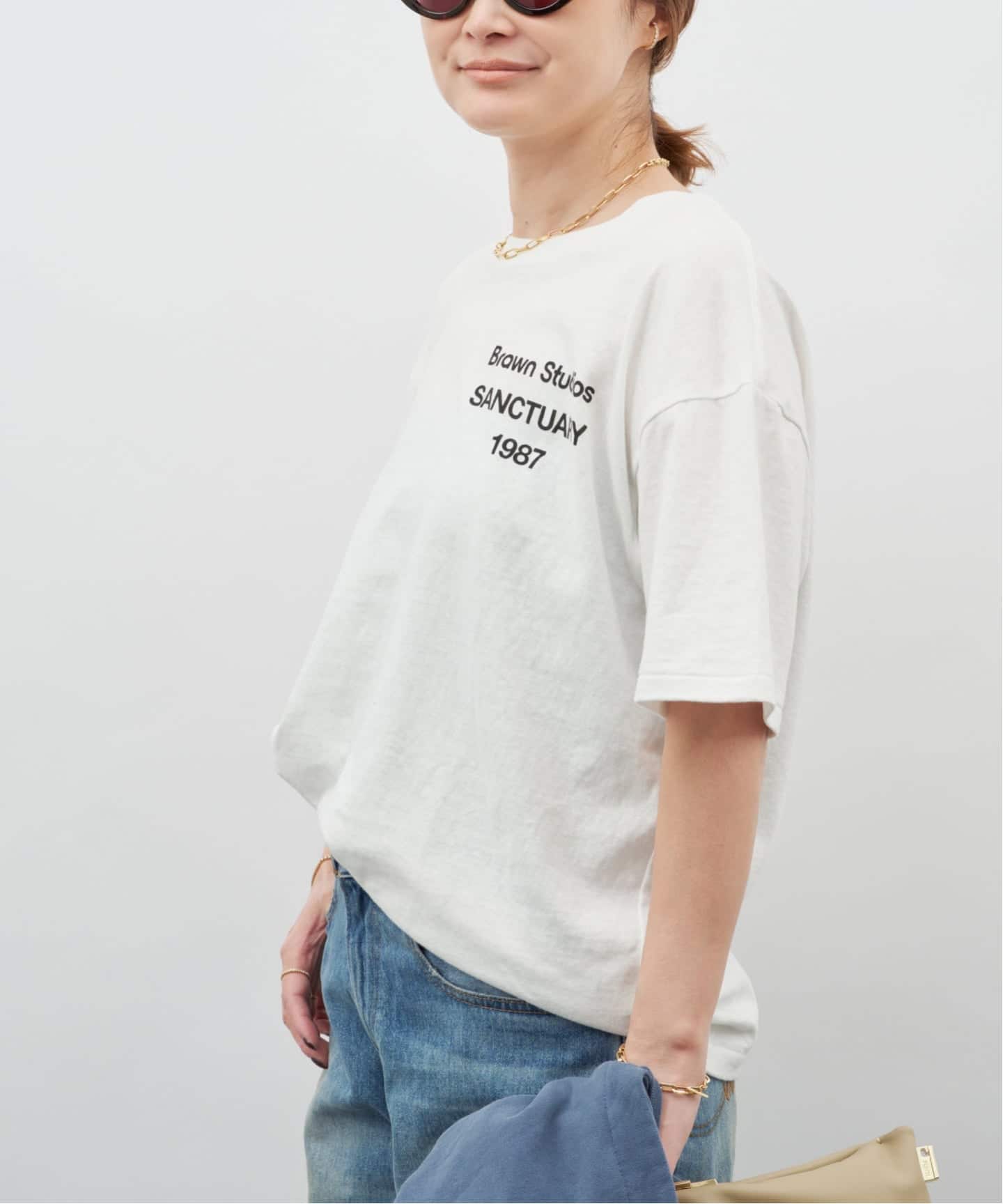 BRAWN/ブラウン】 LOGO Tシャツ（Tシャツ／カットソー）｜Deuxieme