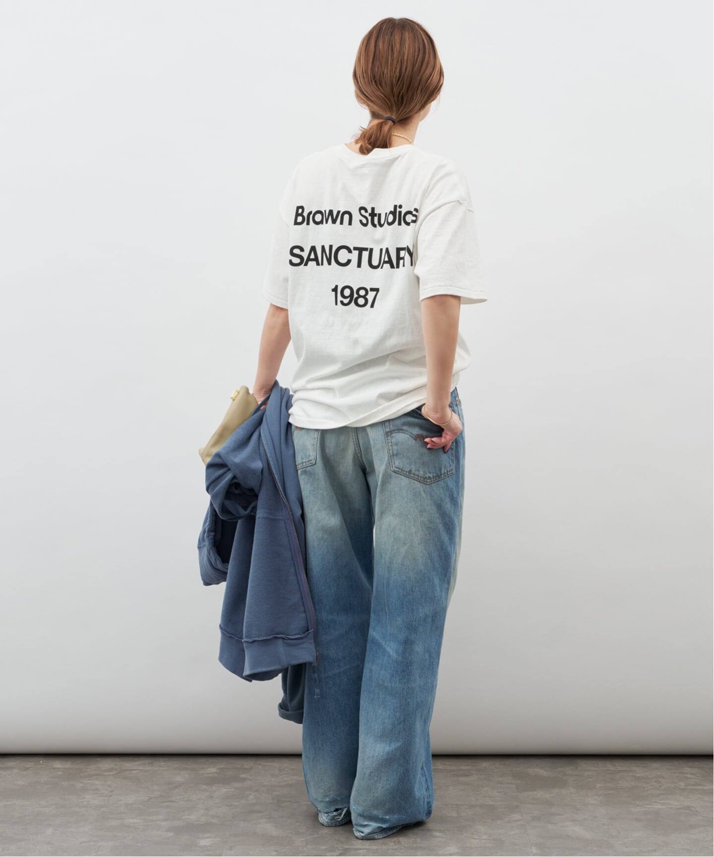 BRAWN/ブラウン】 LOGO Tシャツ（Tシャツ／カットソー）｜Deuxieme