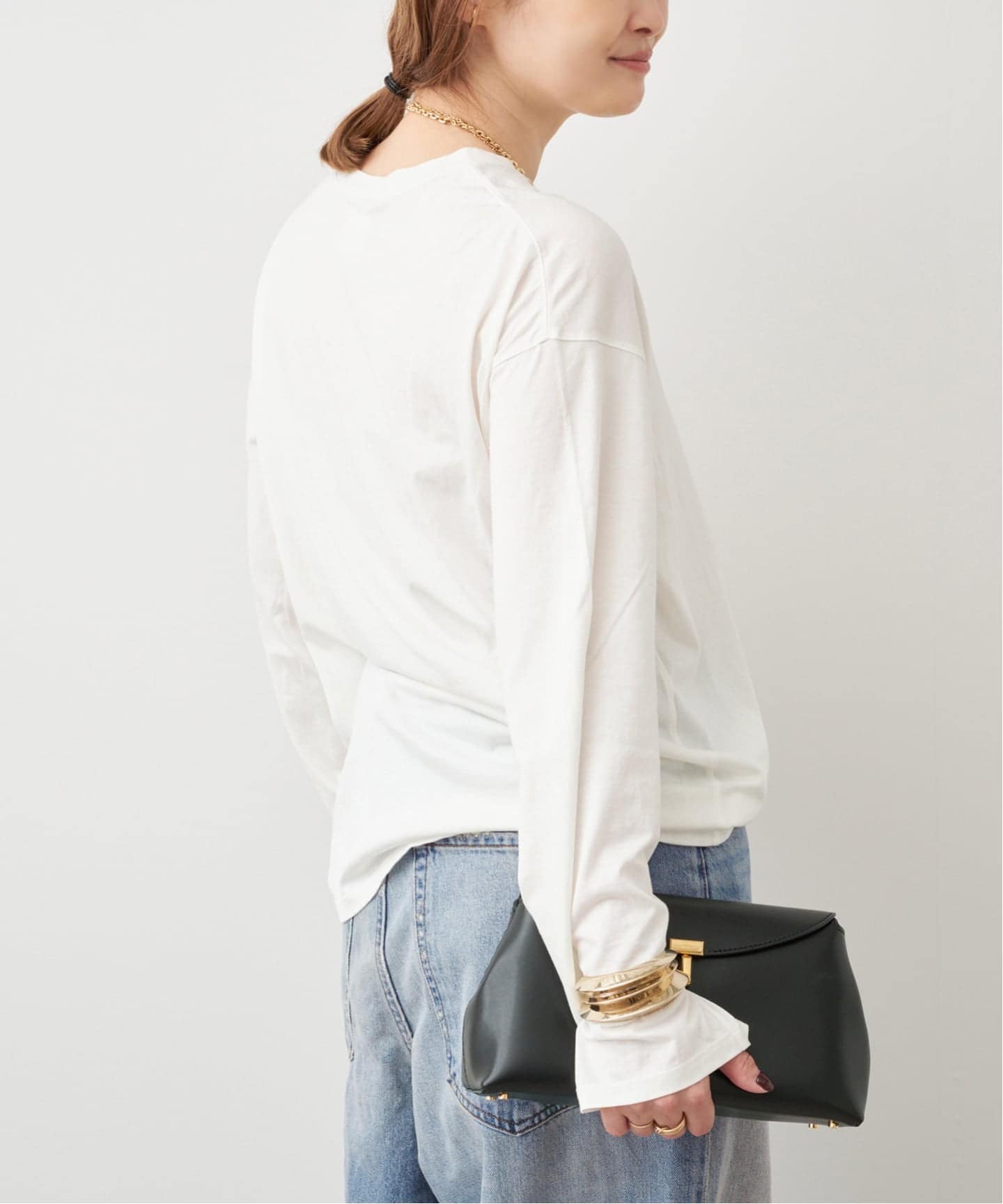 Raspail/ラスパイユ】Longsleeve Cut&Sawn（Tシャツ／カットソー
