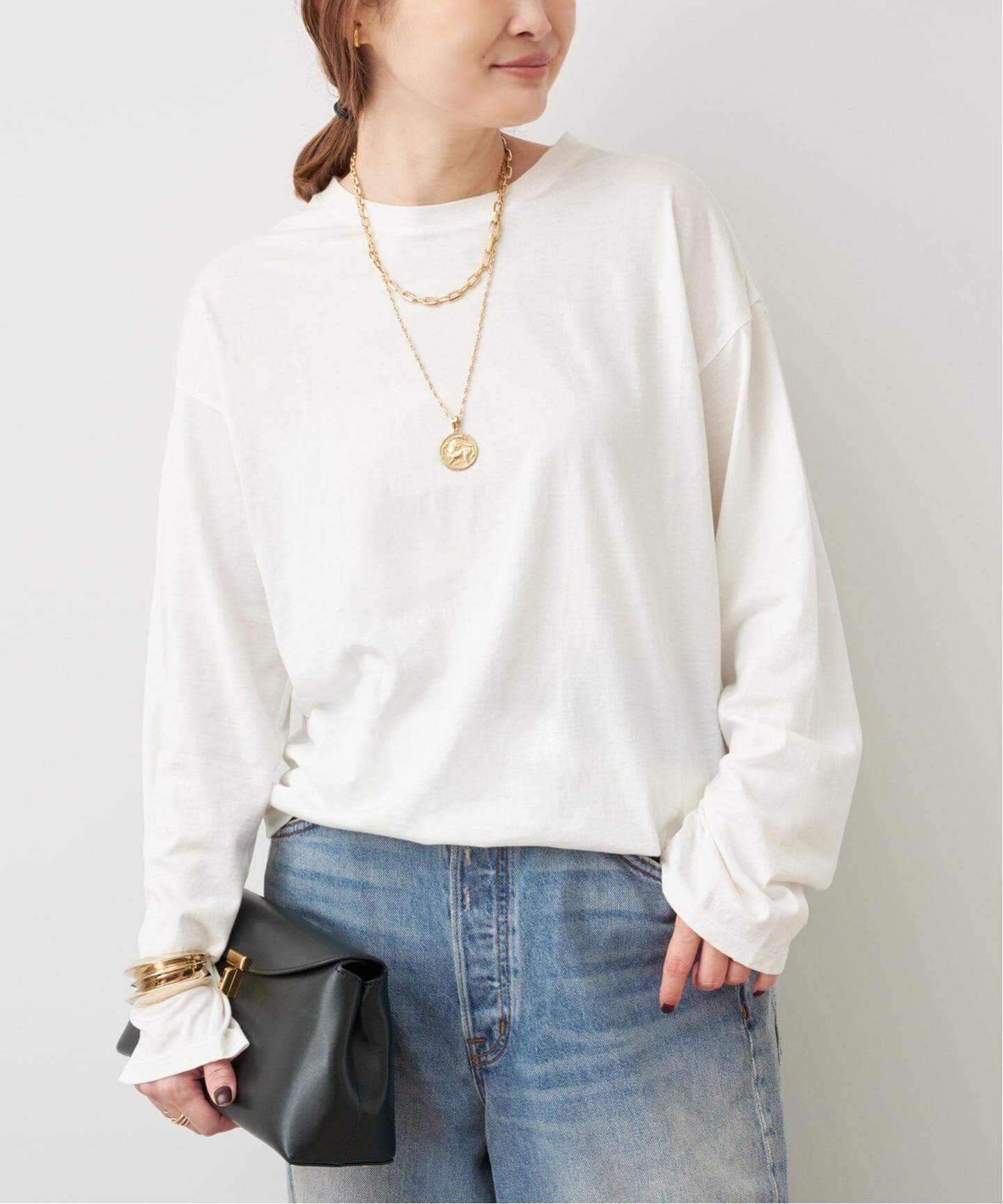 Raspail/ラスパイユ】Longsleeve Cut&Sawn（Tシャツ／カットソー