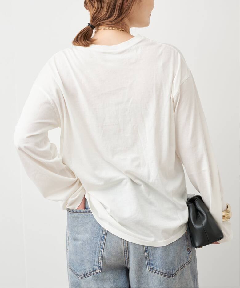 Raspail/ラスパイユ】Longsleeve Cut&Sawn（Tシャツ／カットソー 