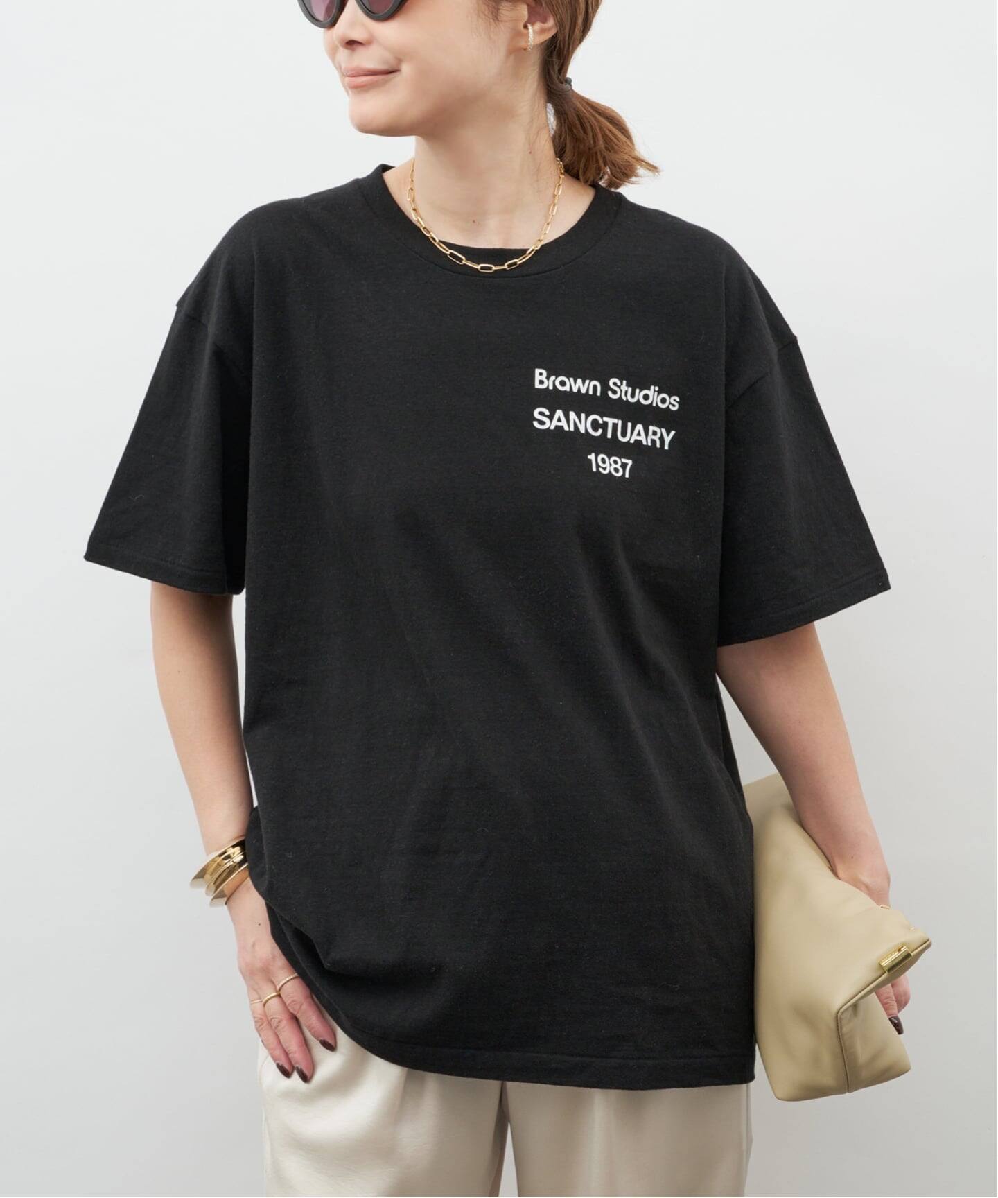 ドゥーズィエムクラス　BRAWN ブラウン　ロゴTシャツ　新品未使用 予約》追加【BRAWN/ブラウン】 LOGO Tシャツ（Tシャツ／カットソー