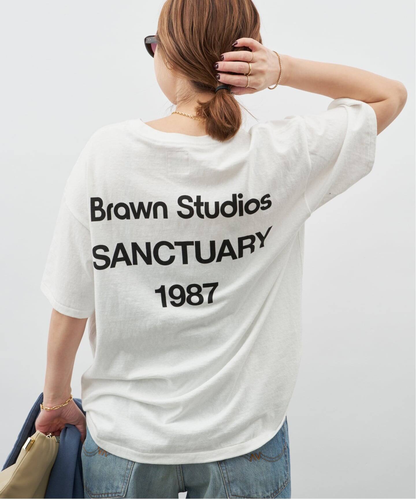 【BRAWN/ブラウン】 LOGO Tシャツ 予約》追加【BRAWN/ブラウン】 LOGO Tシャツ（Tシャツ／カットソー