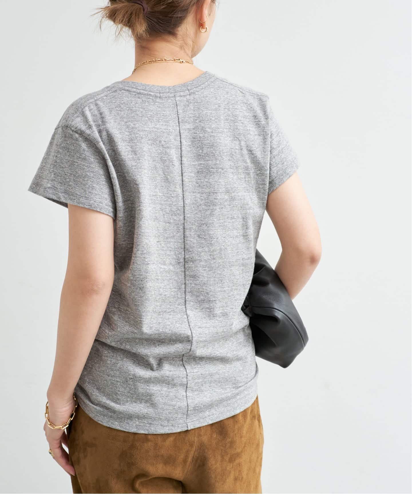 Deuxieme Classe 【CALUX/キャラクス】 Tシャツ CALUX/キャラクス】 Vネック Tシャツ（Tシャツ／カットソー