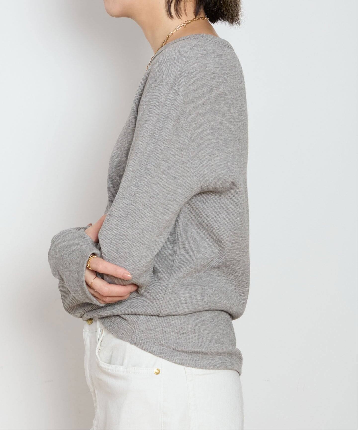 WOOLY WAFFLE プルオーバー（Tシャツ／カットソー）｜MUSE de Deuxieme