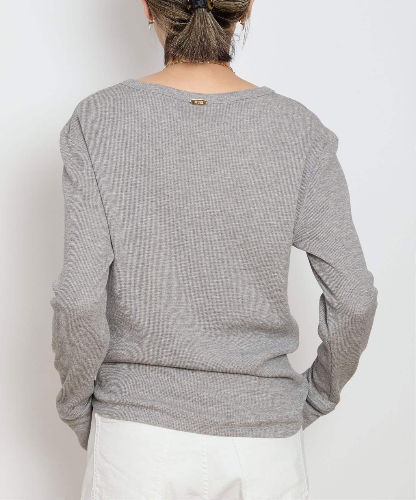 WOOLY WAFFLE プルオーバー（Tシャツ／カットソー）｜MUSE de Deuxieme