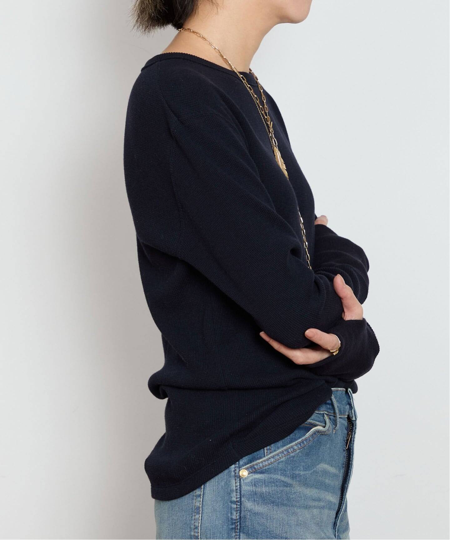 WOOLY WAFFLE プルオーバー（Tシャツ／カットソー）｜MUSE de Deuxieme