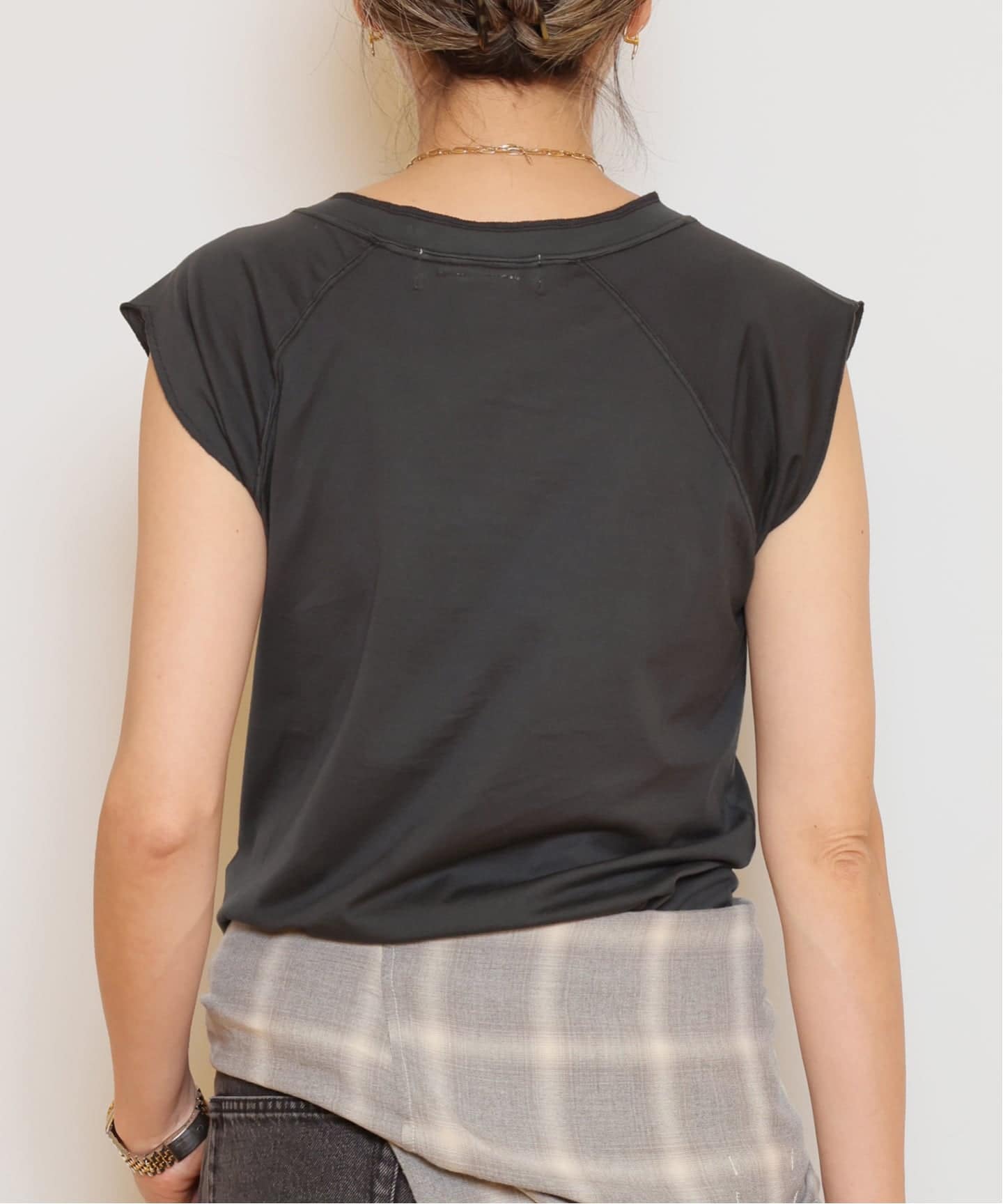 MUSE de Deuxieme Classe HENLEY ノースリーブT HENLEY ノースリーブTシャツ（Tシャツ／カットソー）｜MUSE de