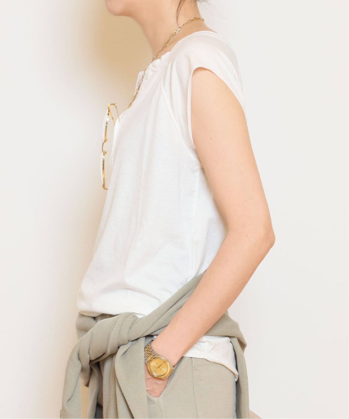 HENLEY ノースリーブTシャツ（Tシャツ／カットソー）｜MUSE de