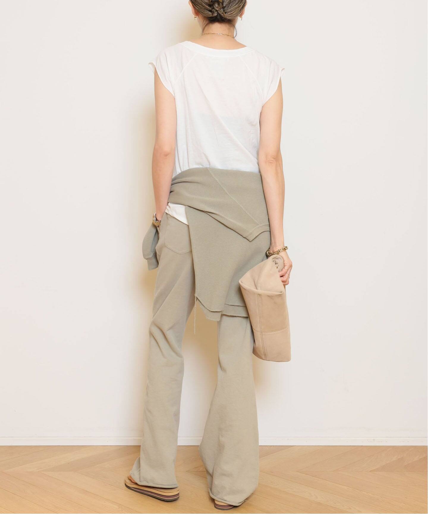 ドゥーズィエムクラス カットソー 春服 ノースリーブ 夏服 麻 綿 HENLEY ノースリーブTシャツ（Tシャツ／カットソー）｜MUSE de